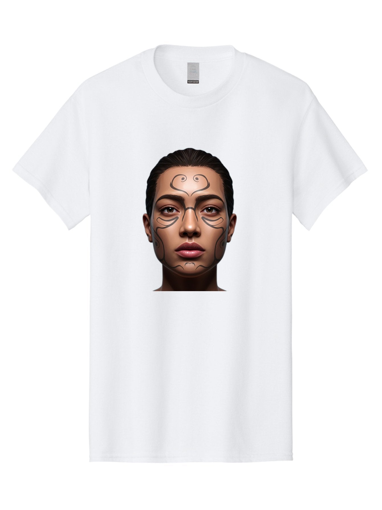 Woman-With-Tribal-Face-Paint Men'S Graphic Tee, 100% Cotton, Comfortable Casual Summer Wear, Machine Washable, Vintage Camera, Old Camera, Antique Camera, Black Camera, Classic Photography, Photography Equipment, Nostalgic Device, Film Camera, Bah396 11