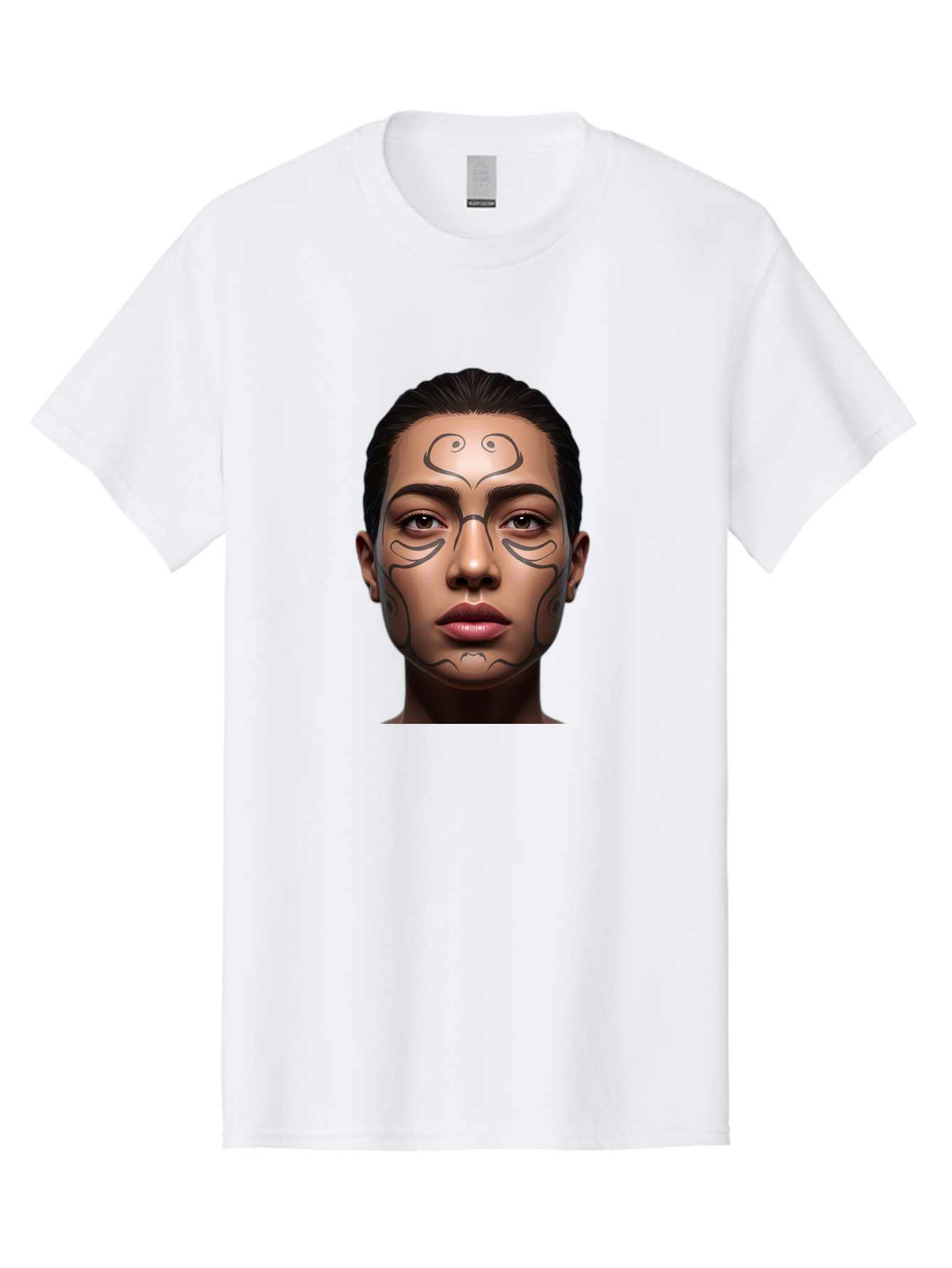 Woman-With-Tribal-Face-Paint Men'S Graphic Tee, 100% Cotton, Comfortable Casual Summer Wear, Machine Washable, Vintage Camera, Old Camera, Antique Camera, Black Camera, Classic Photography, Photography Equipment, Nostalgic Device, Film Camera, Bah396 4