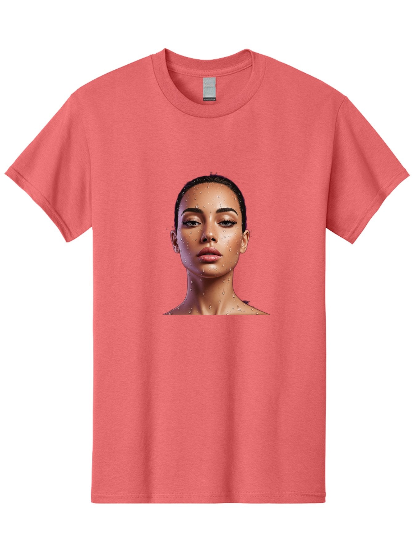 Woman-With-Water-Droplets Men'S Graphic Tee, 100% Cotton, Comfortable Casual Summer Wear, Machine Washable, Vintage Camera, Old Camera, Antique Camera, Black Camera, Classic Photography, Photography Equipment, Nostalgic Device, Film Camera, Bah397 14