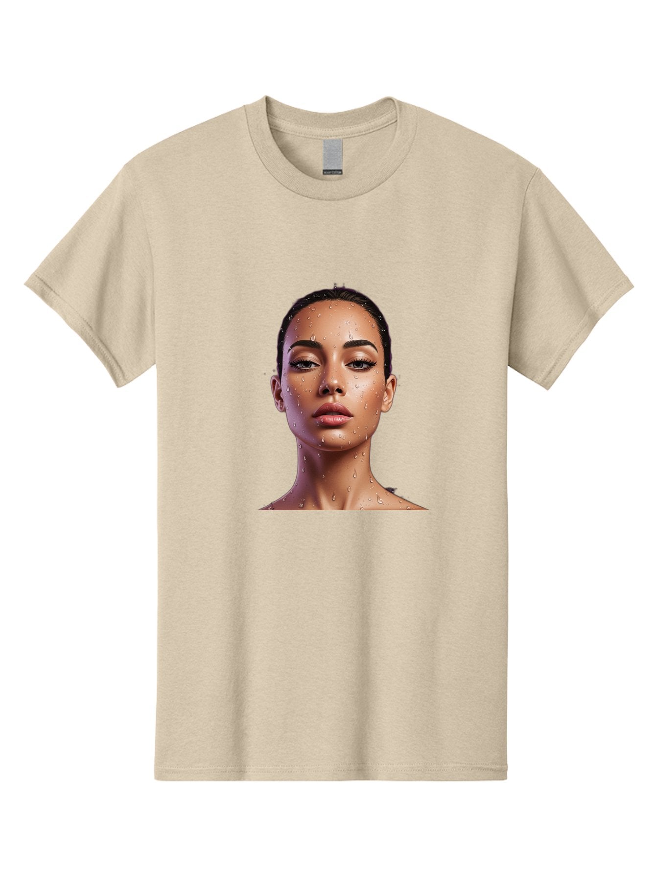 Woman-With-Water-Droplets Men'S Graphic Tee, 100% Cotton, Comfortable Casual Summer Wear, Machine Washable, Vintage Camera, Old Camera, Antique Camera, Black Camera, Classic Photography, Photography Equipment, Nostalgic Device, Film Camera, Bah397 3