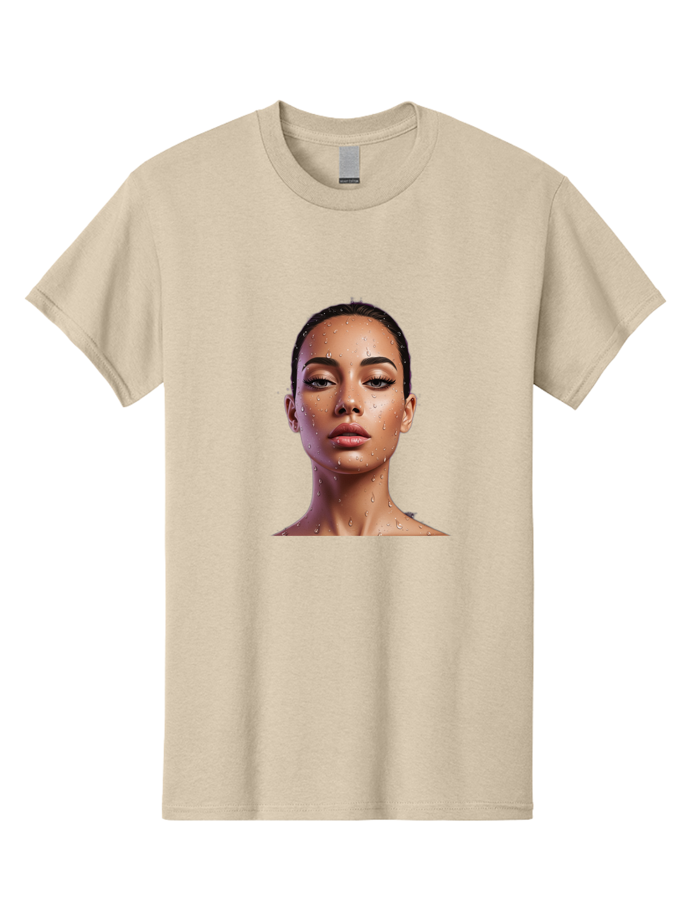 Woman-With-Water-Droplets Men'S Graphic Tee, 100% Cotton, Comfortable Casual Summer Wear, Machine Washable, Vintage Camera, Old Camera, Antique Camera, Black Camera, Classic Photography, Photography Equipment, Nostalgic Device, Film Camera, Bah397 9