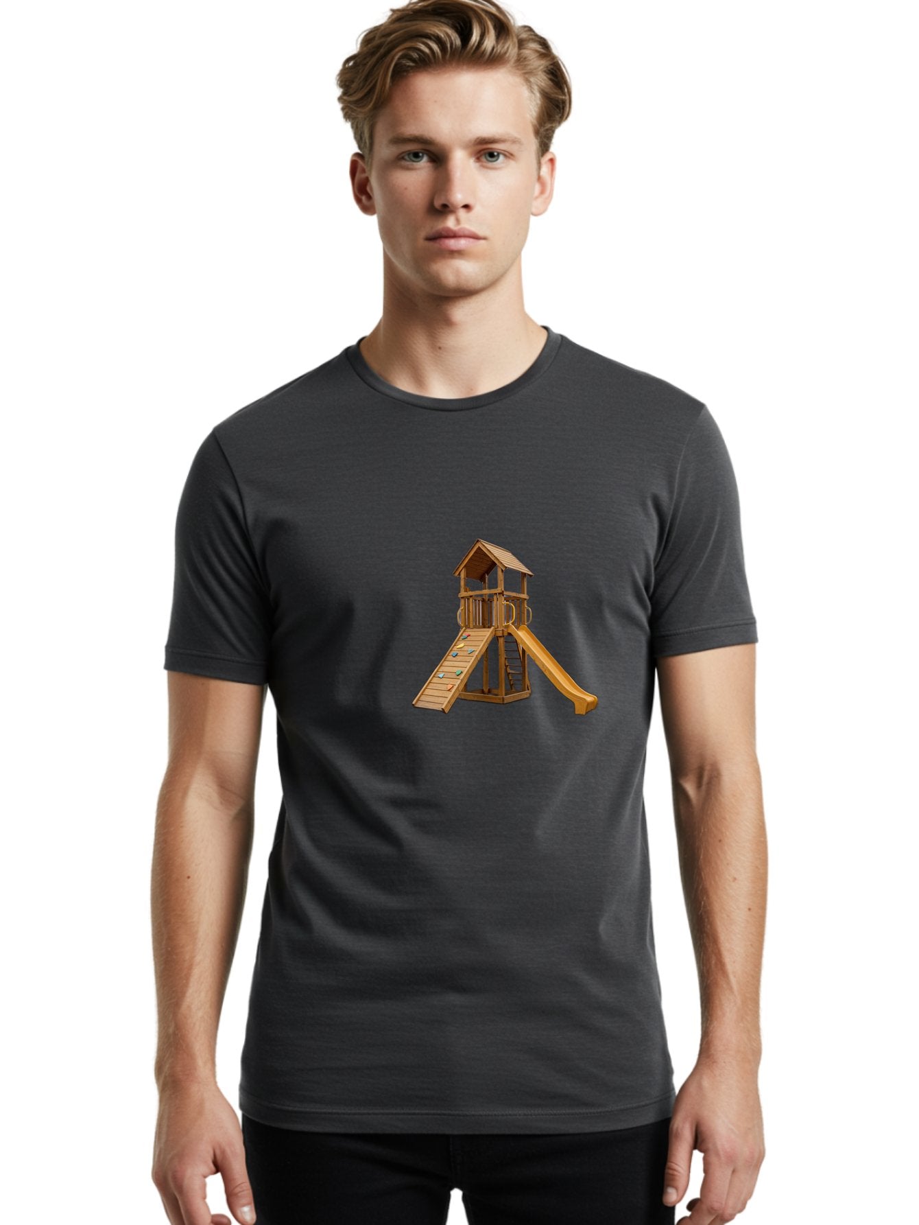Wooden-Playset Men'S Graphic Tee, 100% Cotton, Comfortable Casual Summer Wear, Machine Washable, Vintage Camera, Old Camera, Antique Camera, Black Camera, Classic Photography, Photography Equipment, Nostalgic Device, Film Camera, Camera Art Bah400 27