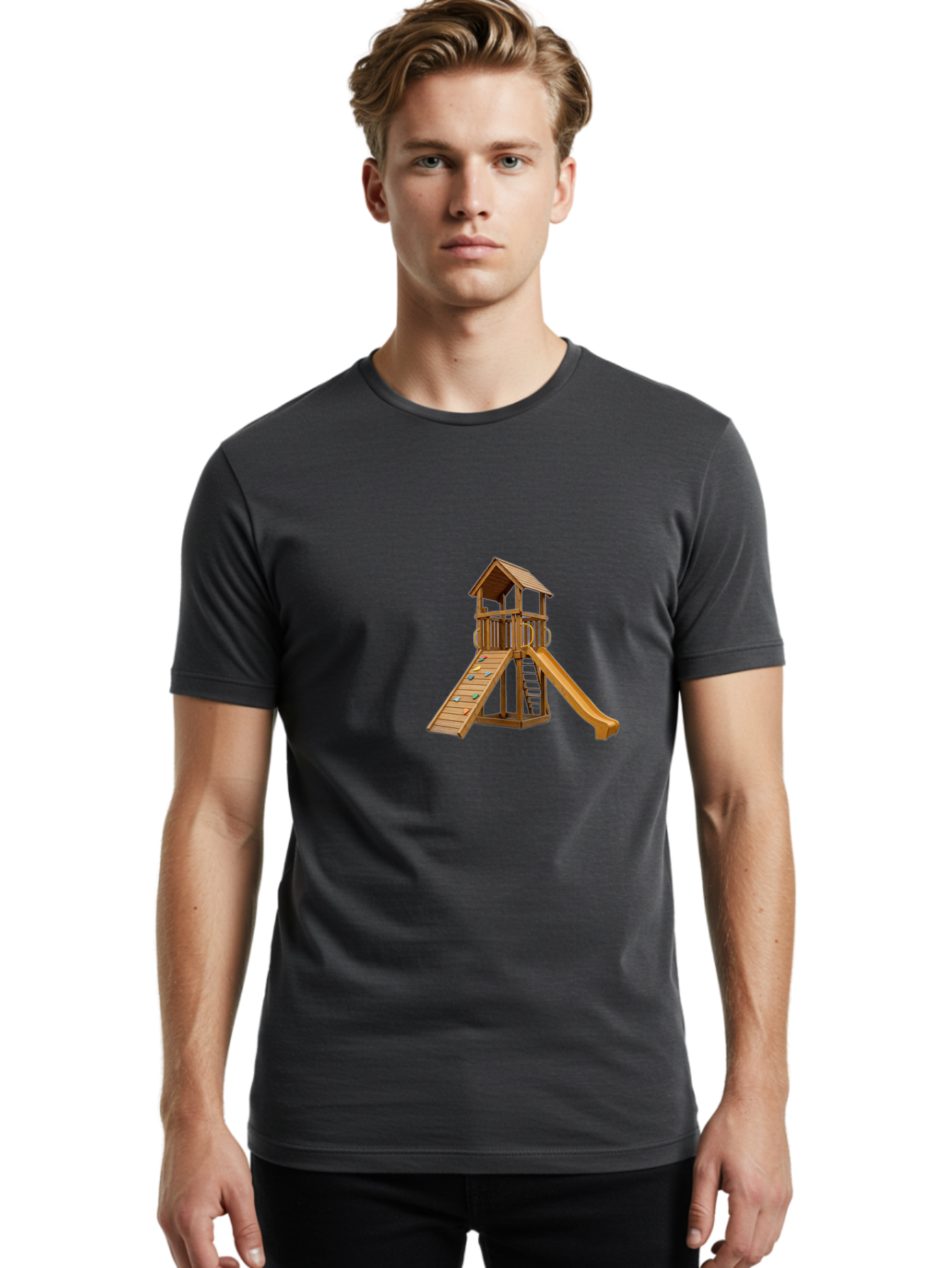 Wooden-Playset Men'S Graphic Tee, 100% Cotton, Comfortable Casual Summer Wear, Machine Washable, Vintage Camera, Old Camera, Antique Camera, Black Camera, Classic Photography, Photography Equipment, Nostalgic Device, Film Camera, Camera Art Bah400 19