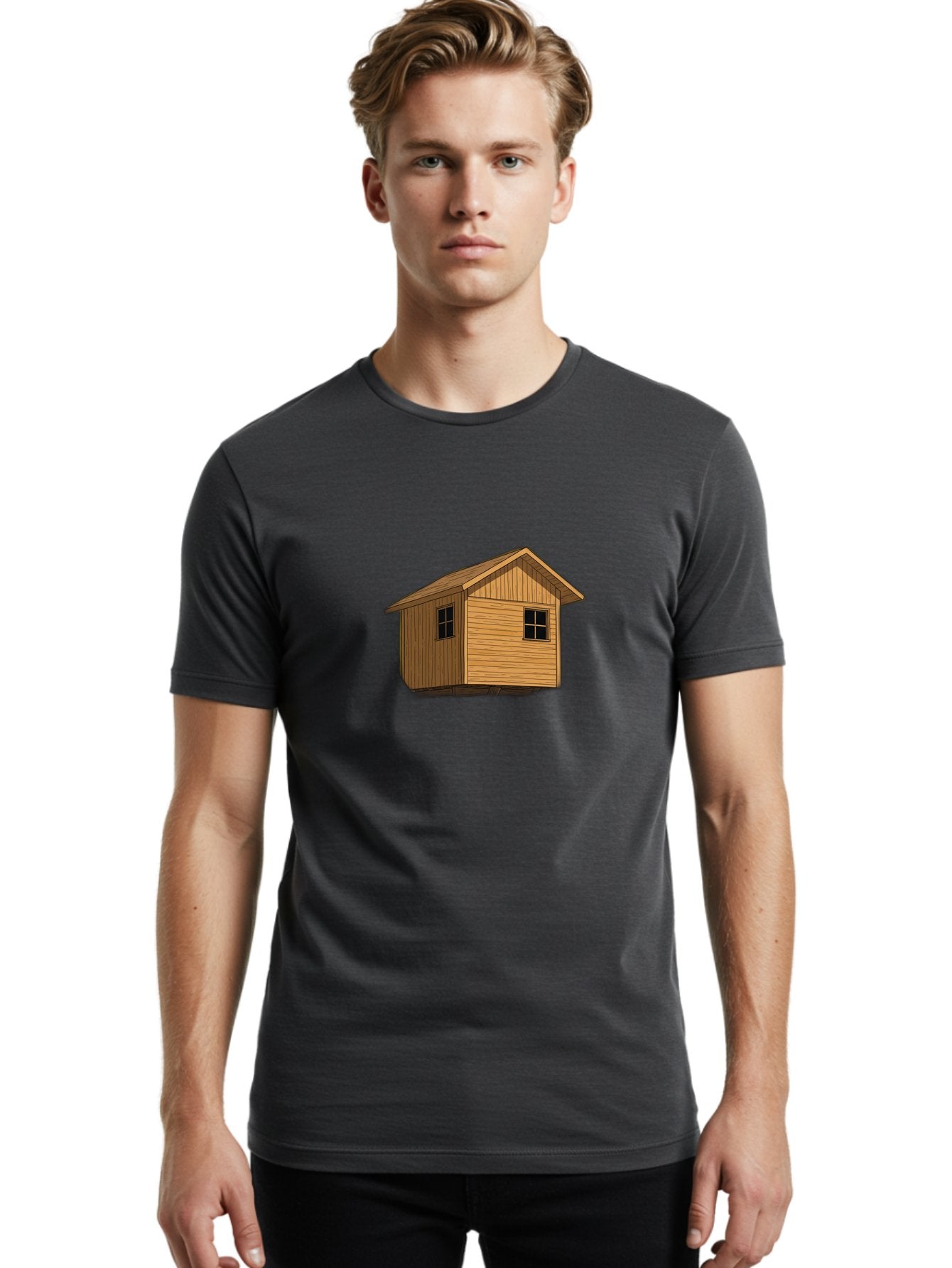 Wooden-Shed Men'S Graphic Tee, 100% Cotton, Comfortable Casual Summer Wear, Machine Washable, Vintage Camera, Old Camera, Antique Camera, Black Camera, Classic Photography, Photography Equipment, Nostalgic Device, Film Camera, Camera Art Bah401 23