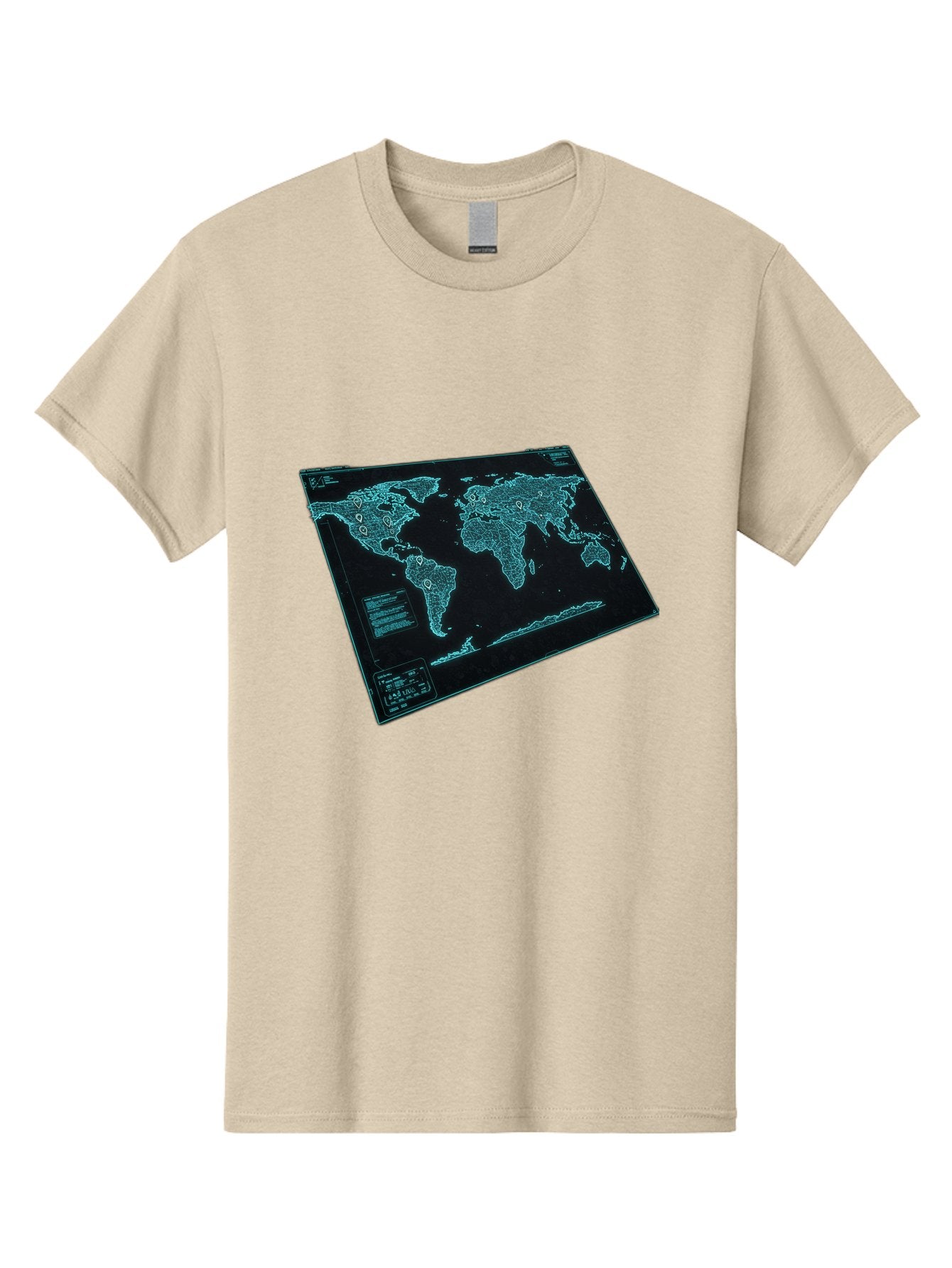 World-Map-1 Men'S Graphic Tee, 100% Cotton, Comfortable Casual Summer Wear, Machine Washable, Vintage Camera, Old Camera, Antique Camera, Black Camera, Classic Photography, Photography Equipment, Nostalgic Device, Film Camera, Camera Art Bah402 12