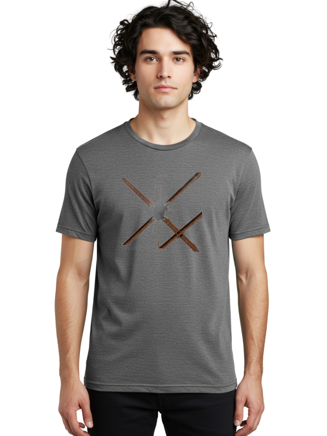 X Men'S Graphic Tee, 100% Cotton, Comfortable Casual Summer Wear, Machine Washable, Vintage Camera, Old Camera, Antique Camera, Black Camera, Classic Photography, Photography Equipment, Nostalgic Device, Film Camera, Camera Art Bah406 24