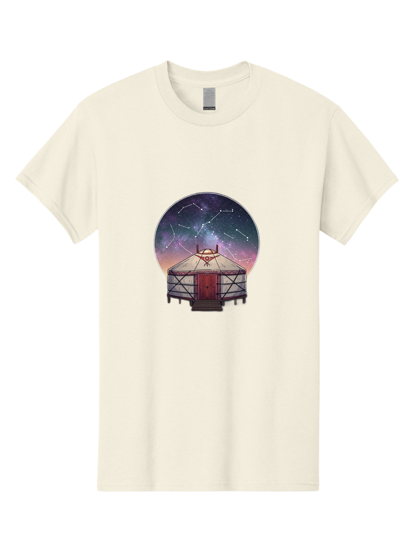 Yurt-Under-Constellations Men'S Graphic Tee, 100% Cotton, Comfortable Casual Summer Wear, Machine Washable, Vintage Camera, Old Camera, Antique Camera, Black Camera, Classic Photography, Photography Equipment, Nostalgic Device, Film Camera, Bah411 12