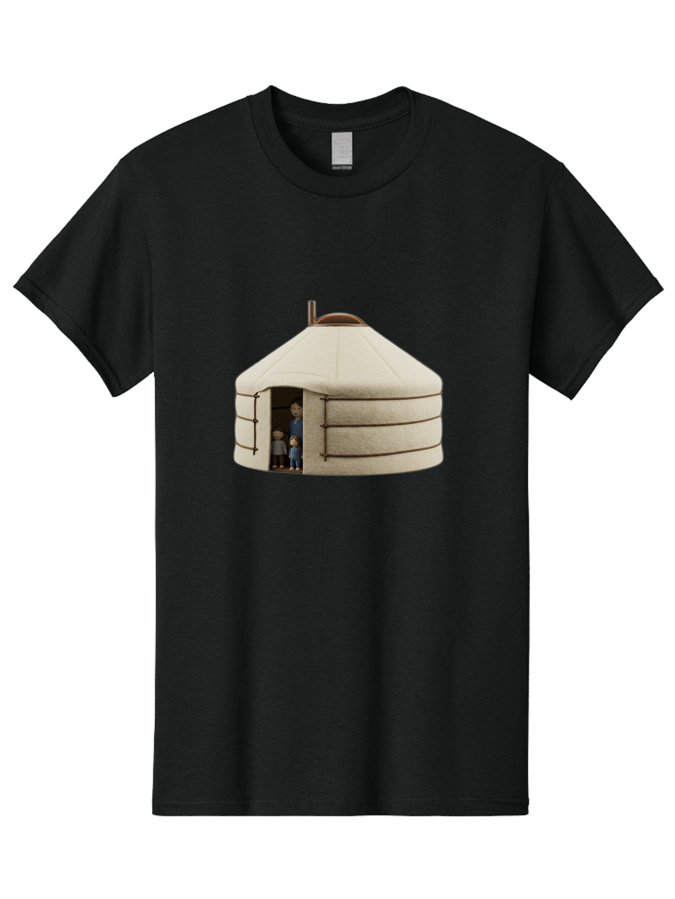 Yurt-With-Family Men'S Graphic Tee, 100% Cotton, Comfortable Casual Summer Wear, Machine Washable, Vintage Camera, Old Camera, Antique Camera, Black Camera, Classic Photography, Photography Equipment, Nostalgic Device, Film Camera, Camera Art Bah412 4