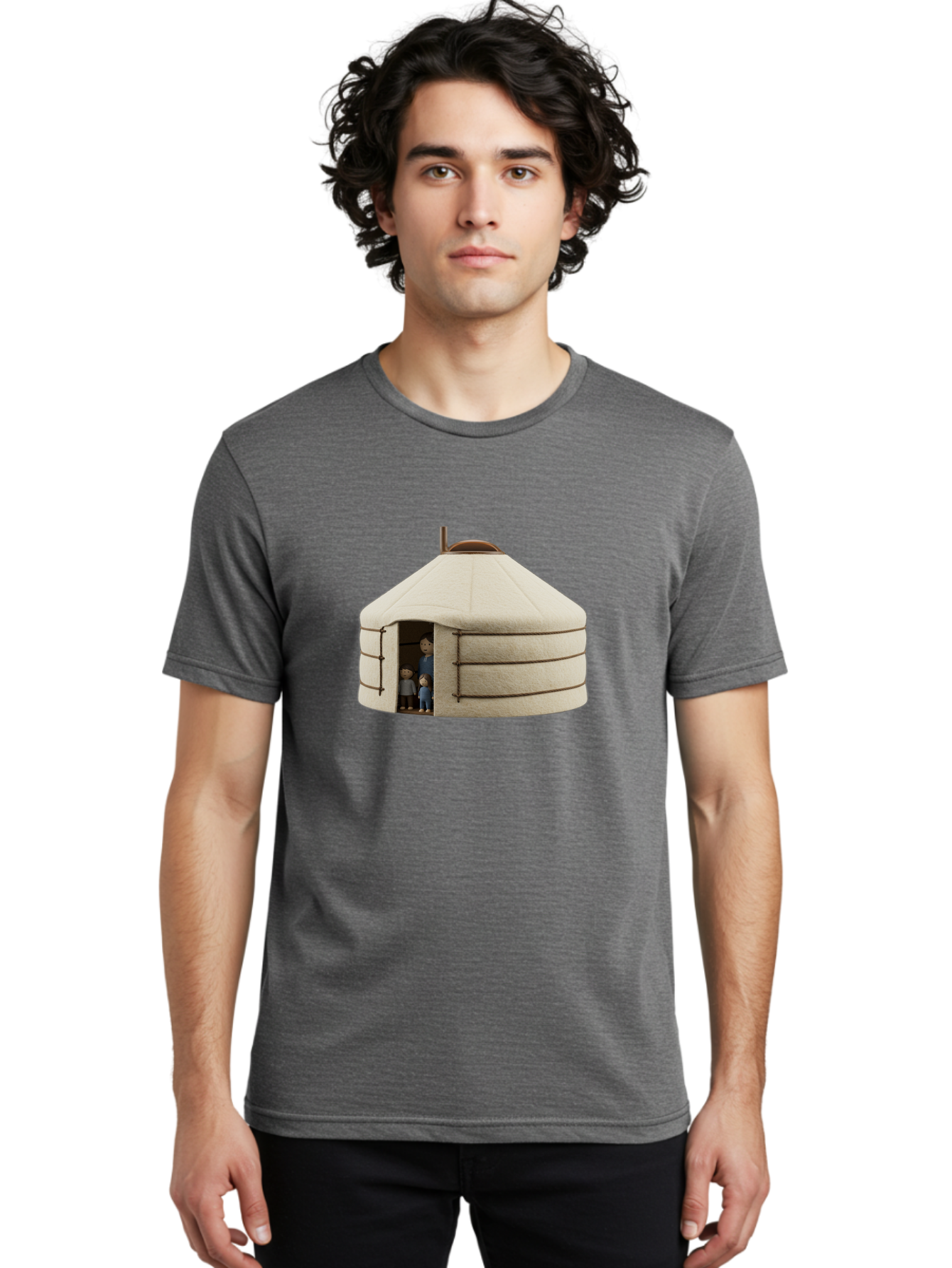 Yurt-With-Family Men'S Graphic Tee, 100% Cotton, Comfortable Casual Summer Wear, Machine Washable, Vintage Camera, Old Camera, Antique Camera, Black Camera, Classic Photography, Photography Equipment, Nostalgic Device, Film Camera, Camera Art Bah412 17