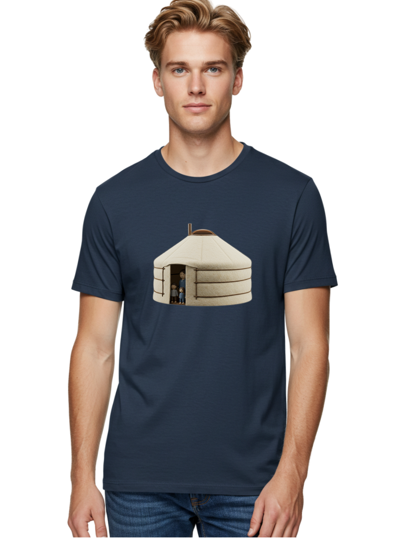 Yurt-With-Family Men'S Graphic Tee, 100% Cotton, Comfortable Casual Summer Wear, Machine Washable, Vintage Camera, Old Camera, Antique Camera, Black Camera, Classic Photography, Photography Equipment, Nostalgic Device, Film Camera, Camera Art Bah412 24