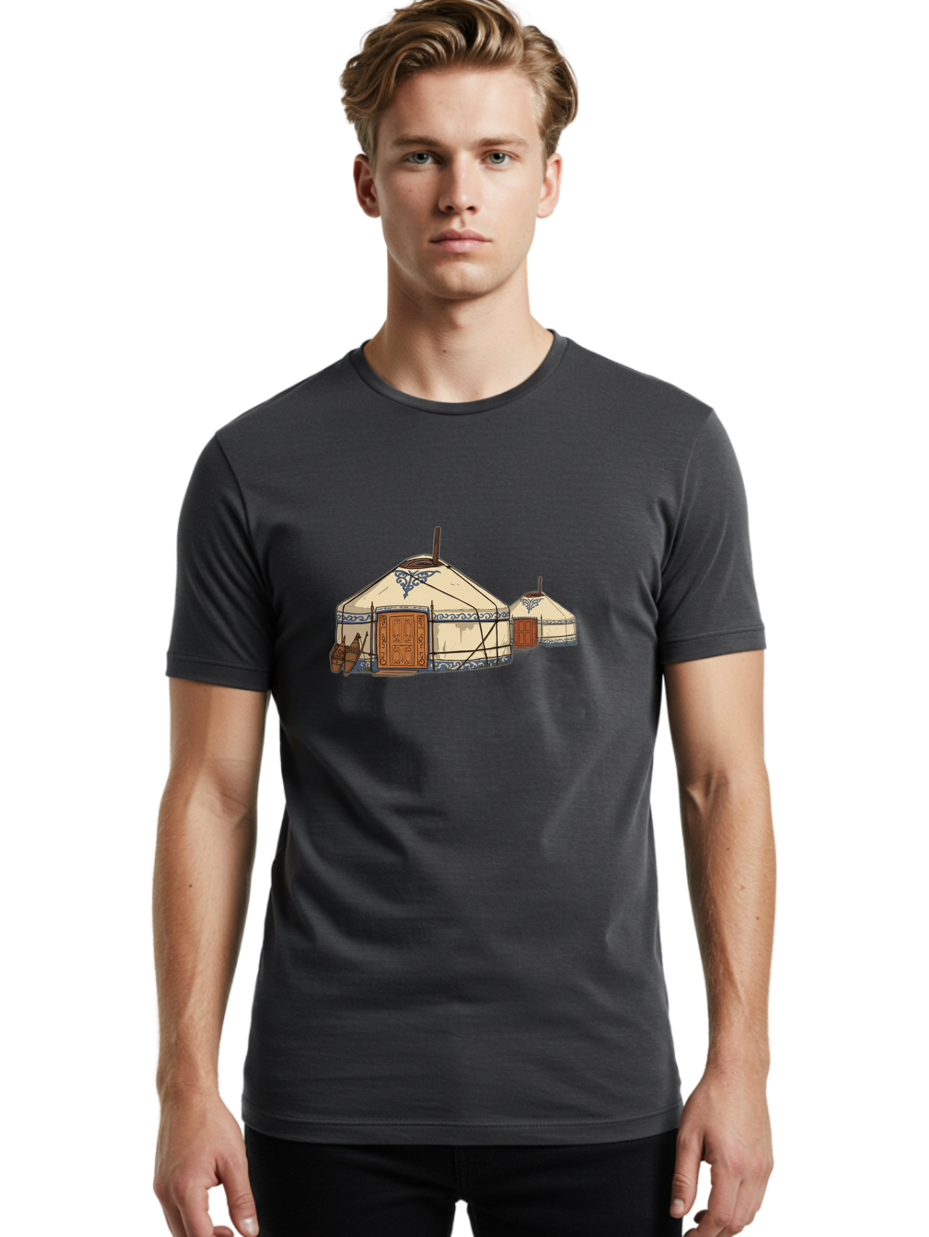 Yurts-1 Men'S Graphic Tee, 100% Cotton, Comfortable Casual Summer Wear, Machine Washable, Vintage Camera, Old Camera, Antique Camera, Black Camera, Classic Photography, Photography Equipment, Nostalgic Device, Film Camera, Camera Art Bah414 27