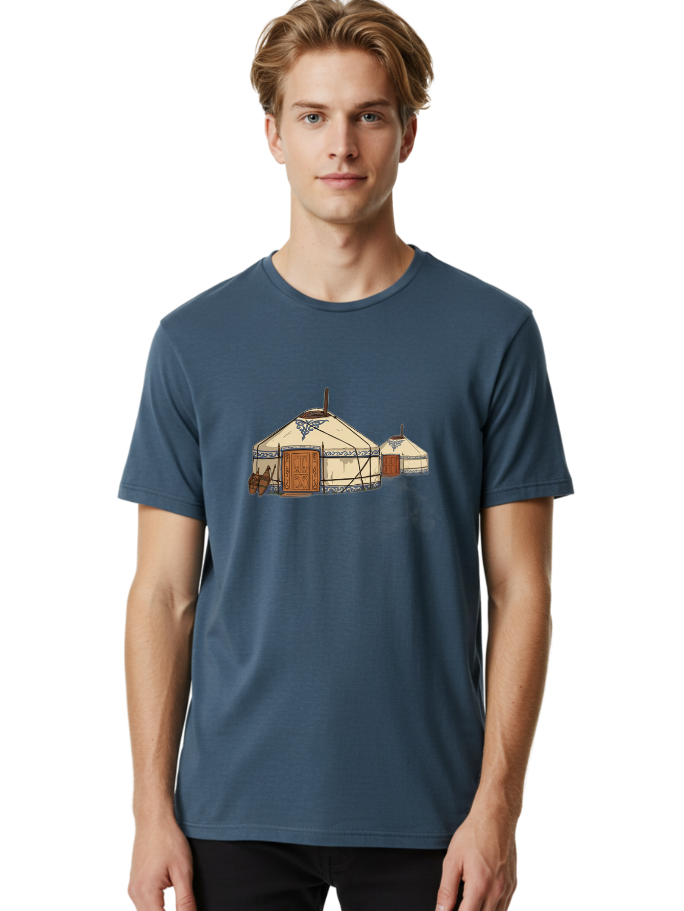 Yurts-1 Men'S Graphic Tee, 100% Cotton, Comfortable Casual Summer Wear, Machine Washable, Vintage Camera, Old Camera, Antique Camera, Black Camera, Classic Photography, Photography Equipment, Nostalgic Device, Film Camera, Camera Art Bah414 18