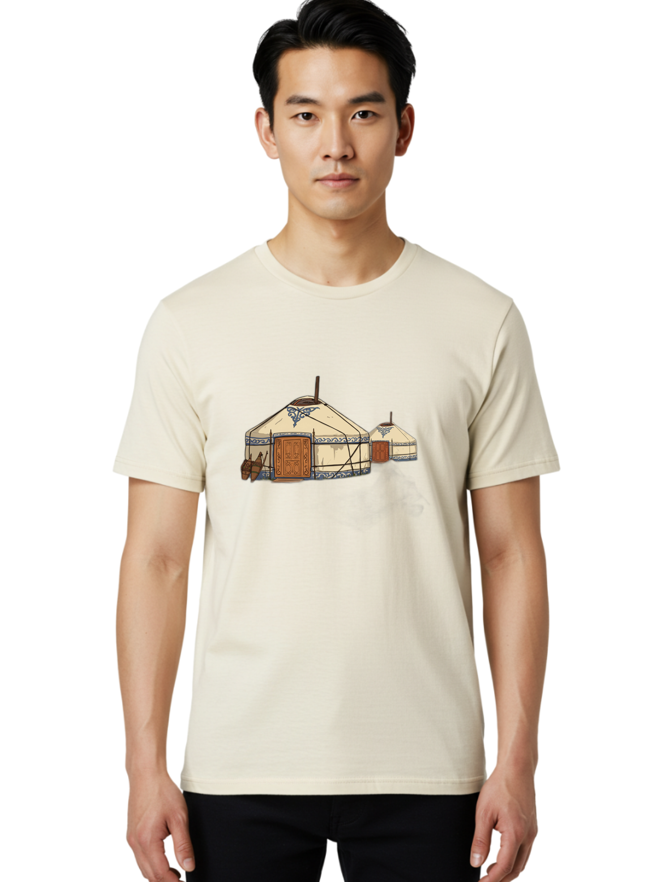 Yurts-1 Men'S Graphic Tee, 100% Cotton, Comfortable Casual Summer Wear, Machine Washable, Vintage Camera, Old Camera, Antique Camera, Black Camera, Classic Photography, Photography Equipment, Nostalgic Device, Film Camera, Camera Art Bah414 16