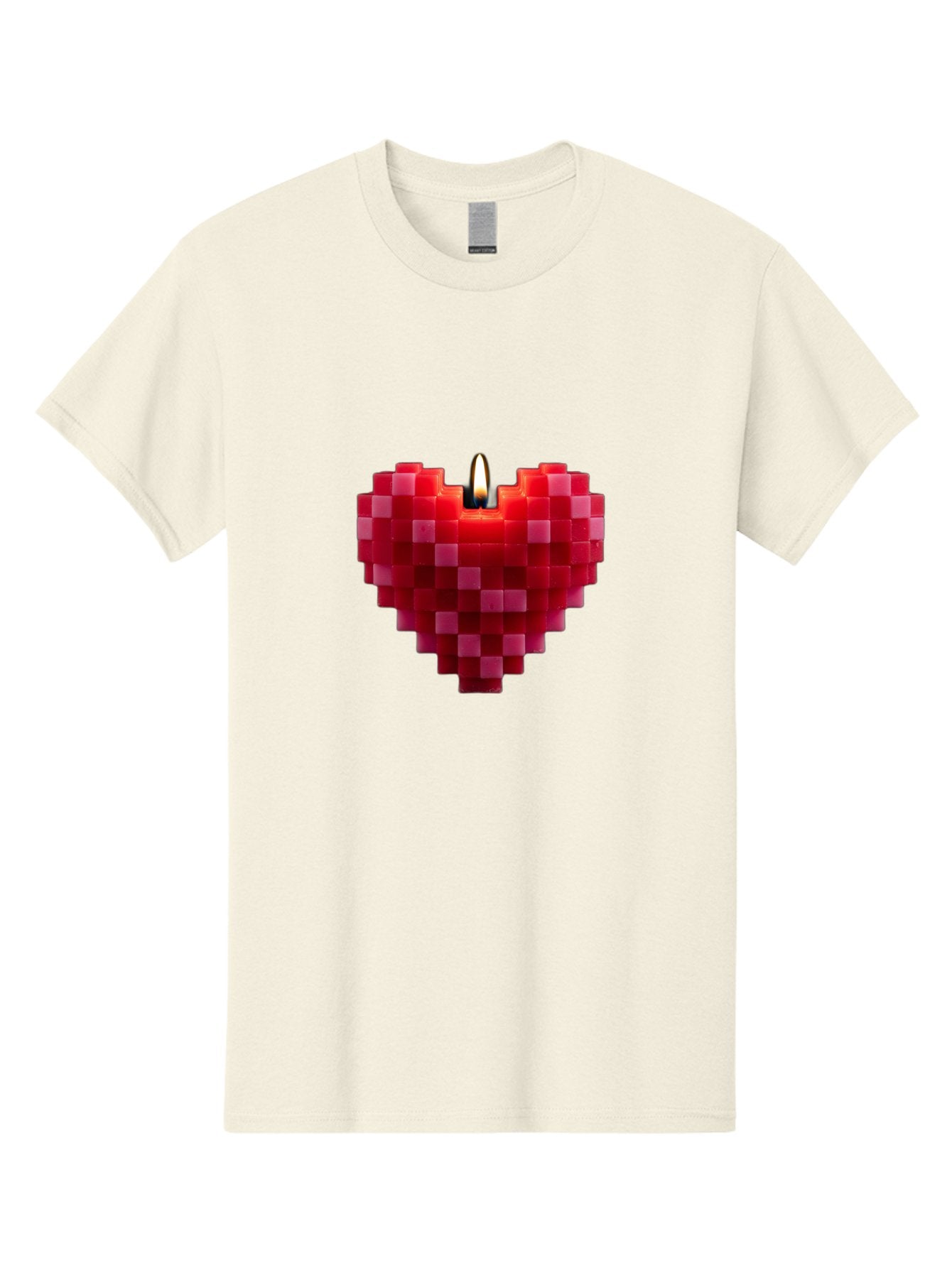3D-Red-Heart-Candle Men'S Graphic Tee, 100% Cotton, Comfortable Casual Summer Wear, Machine Washable, Vintage Camera, Old Camera, Antique Camera, Black Camera, Classic Photography, Photography Equipment, Nostalgic Device, Film Camera, Bah419 10