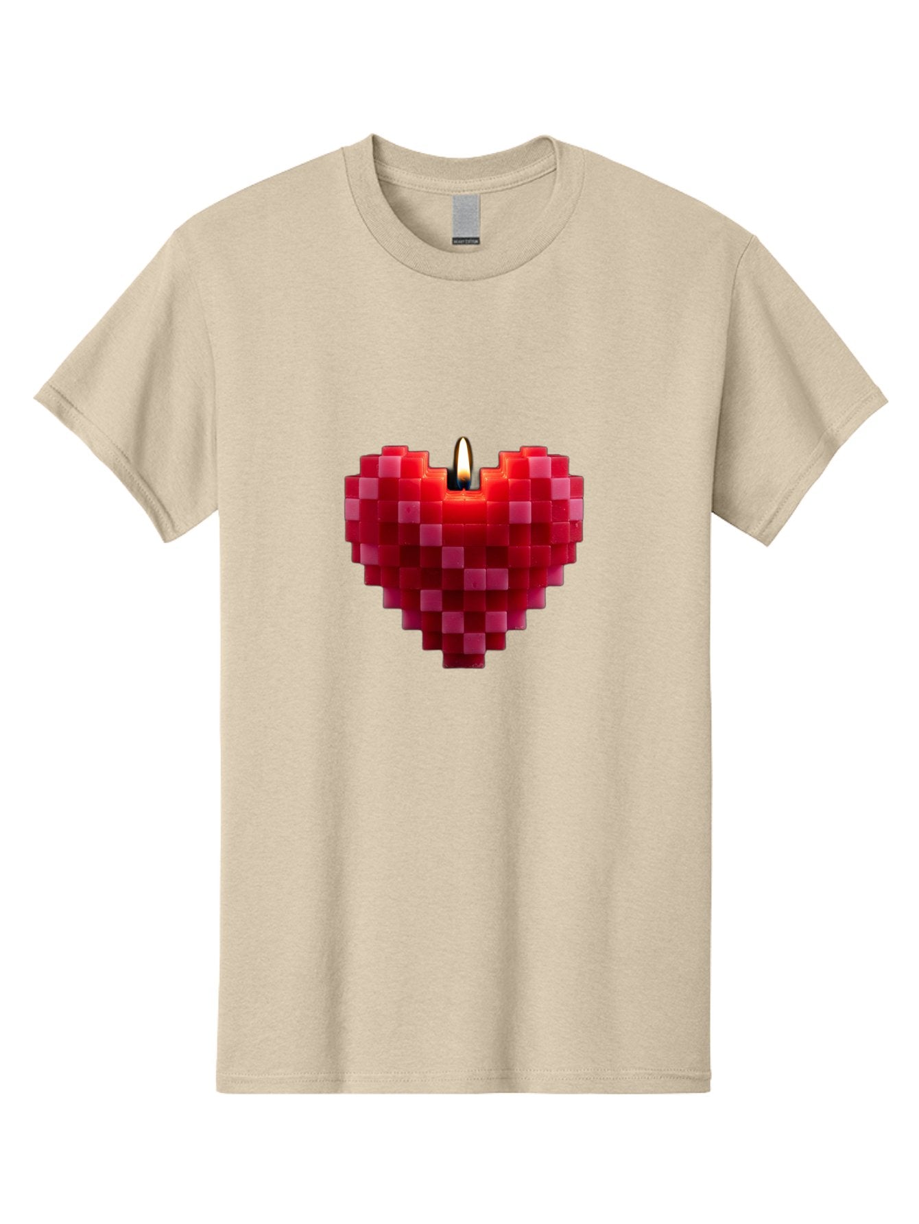 3D-Red-Heart-Candle Men'S Graphic Tee, 100% Cotton, Comfortable Casual Summer Wear, Machine Washable, Vintage Camera, Old Camera, Antique Camera, Black Camera, Classic Photography, Photography Equipment, Nostalgic Device, Film Camera, Bah419 14