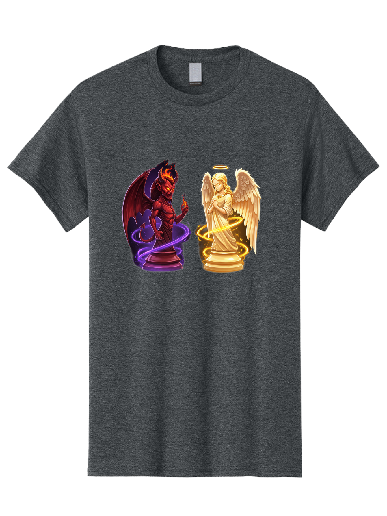 Angel-And-Demon Men'S Graphic Tee, 100% Cotton, Comfortable Casual Summer Wear, Machine Washable, Vintage Camera, Old Camera, Antique Camera, Black Camera, Classic Photography, Photography Equipment, Nostalgic Device, Film Camera, Camera Art Bah423 14