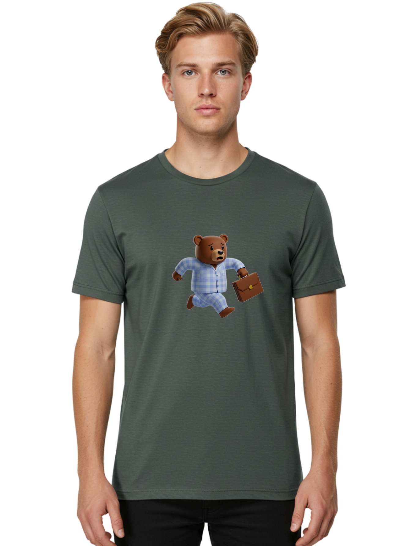 Angry-Bear-In-Pajamas Men'S Graphic Tee, 100% Cotton, Comfortable Casual Summer Wear, Machine Washable, Vintage Camera, Old Camera, Antique Camera, Black Camera, Classic Photography, Photography Equipment, Nostalgic Device, Film Camera, Bah431 22