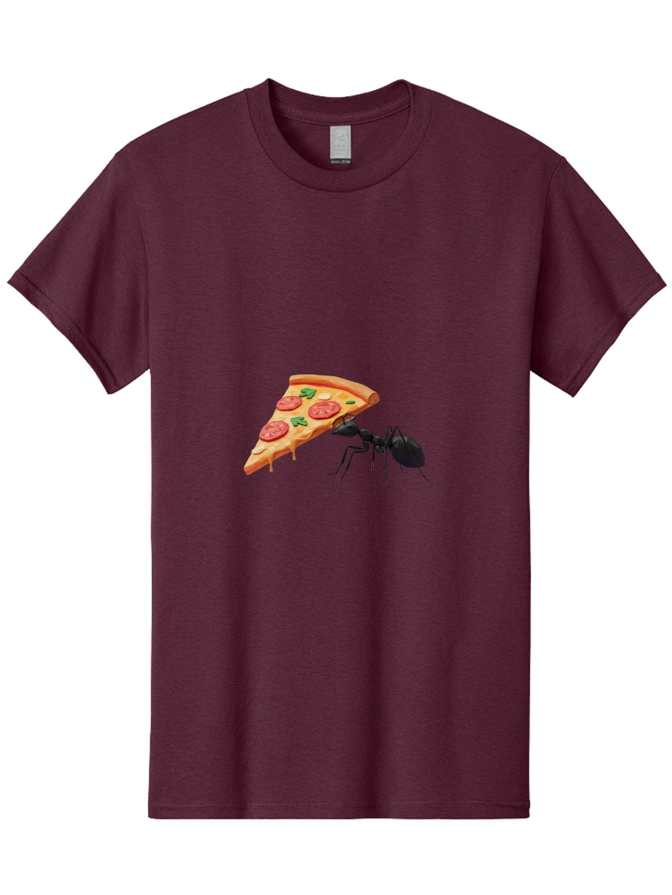 Ant-And-Pizza-Slice Men'S Graphic Tee, 100% Cotton, Comfortable Casual Summer Wear, Machine Washable, Vintage Camera, Old Camera, Antique Camera, Black Camera, Classic Photography, Photography Equipment, Nostalgic Device, Film Camera, Bah436 6