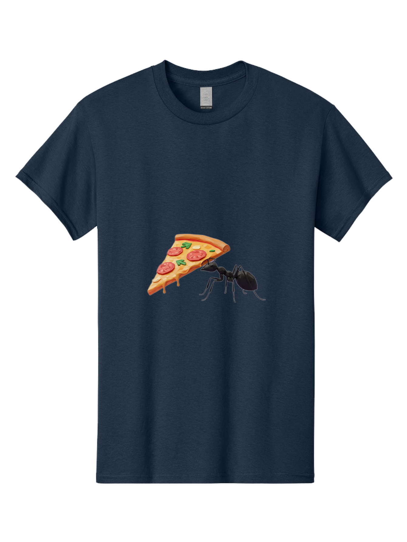 Ant-And-Pizza-Slice Men'S Graphic Tee, 100% Cotton, Comfortable Casual Summer Wear, Machine Washable, Vintage Camera, Old Camera, Antique Camera, Black Camera, Classic Photography, Photography Equipment, Nostalgic Device, Film Camera, Bah436 3