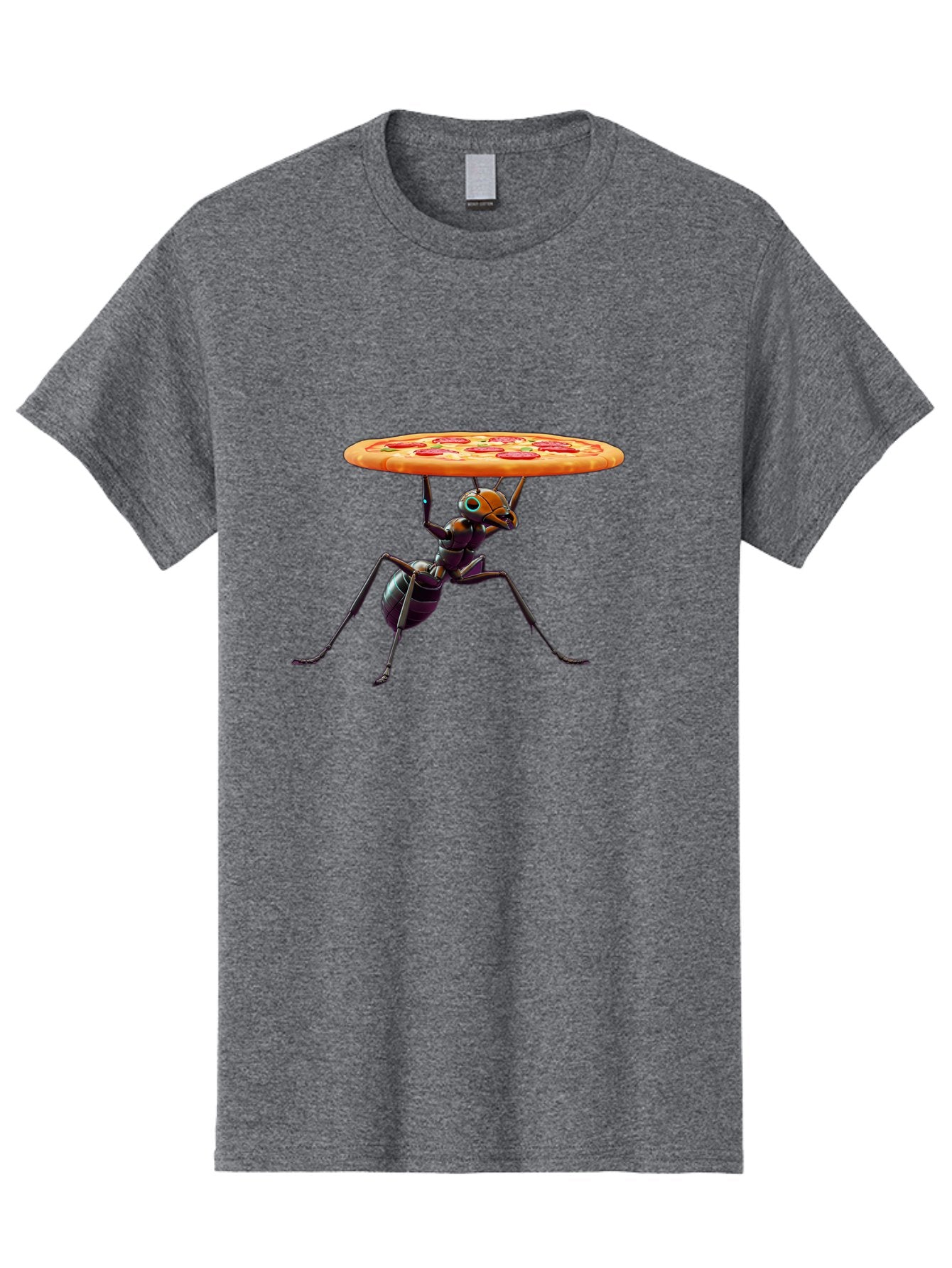 Ant-Carrying-Pizza-1 Men'S Graphic Tee, 100% Cotton, Comfortable Casual Summer Wear, Machine Washable, Vintage Camera, Old Camera, Antique Camera, Black Camera, Classic Photography, Photography Equipment, Nostalgic Device, Film Camera, Bah437 5