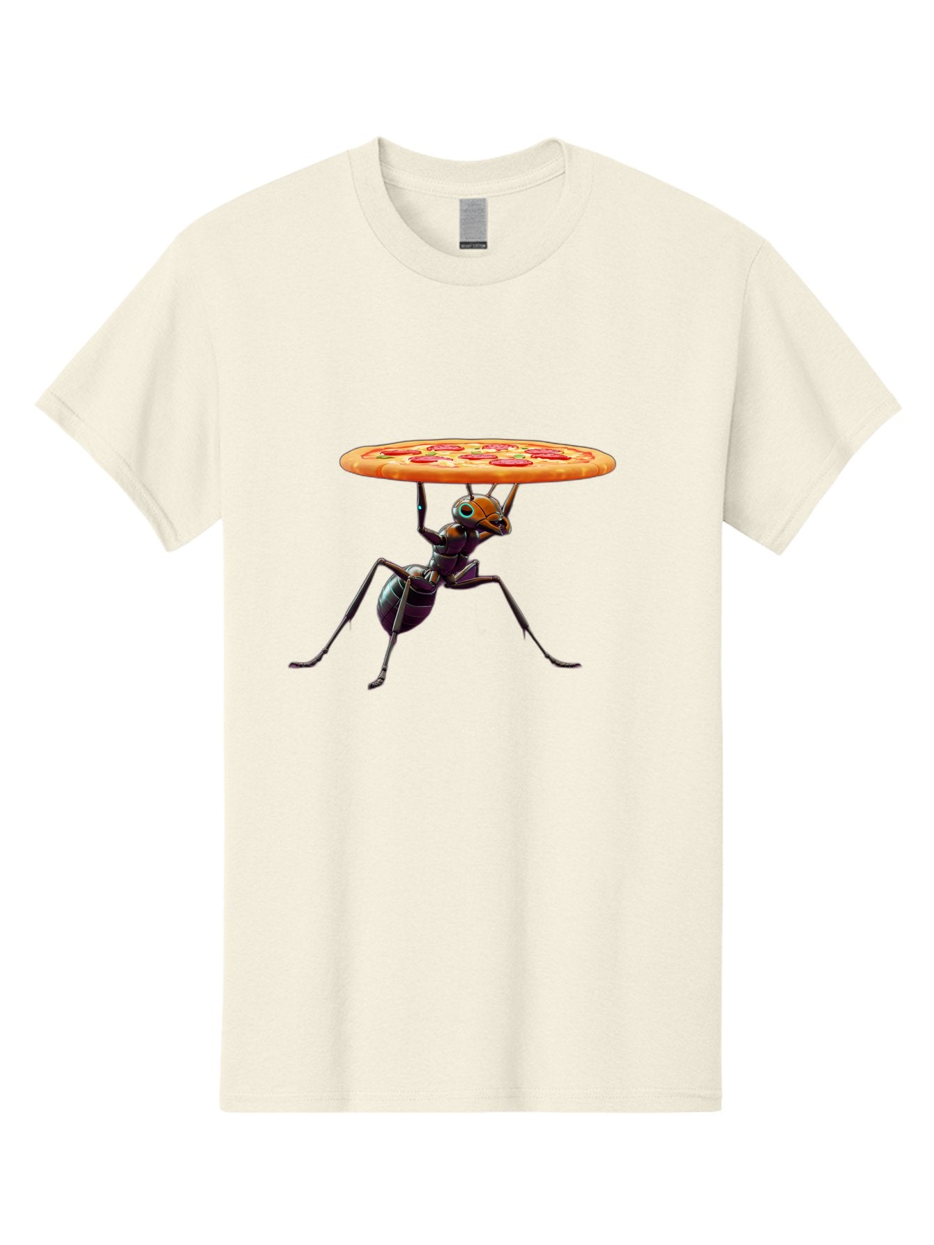 Ant-Carrying-Pizza-1 Men'S Graphic Tee, 100% Cotton, Comfortable Casual Summer Wear, Machine Washable, Vintage Camera, Old Camera, Antique Camera, Black Camera, Classic Photography, Photography Equipment, Nostalgic Device, Film Camera, Bah437 4