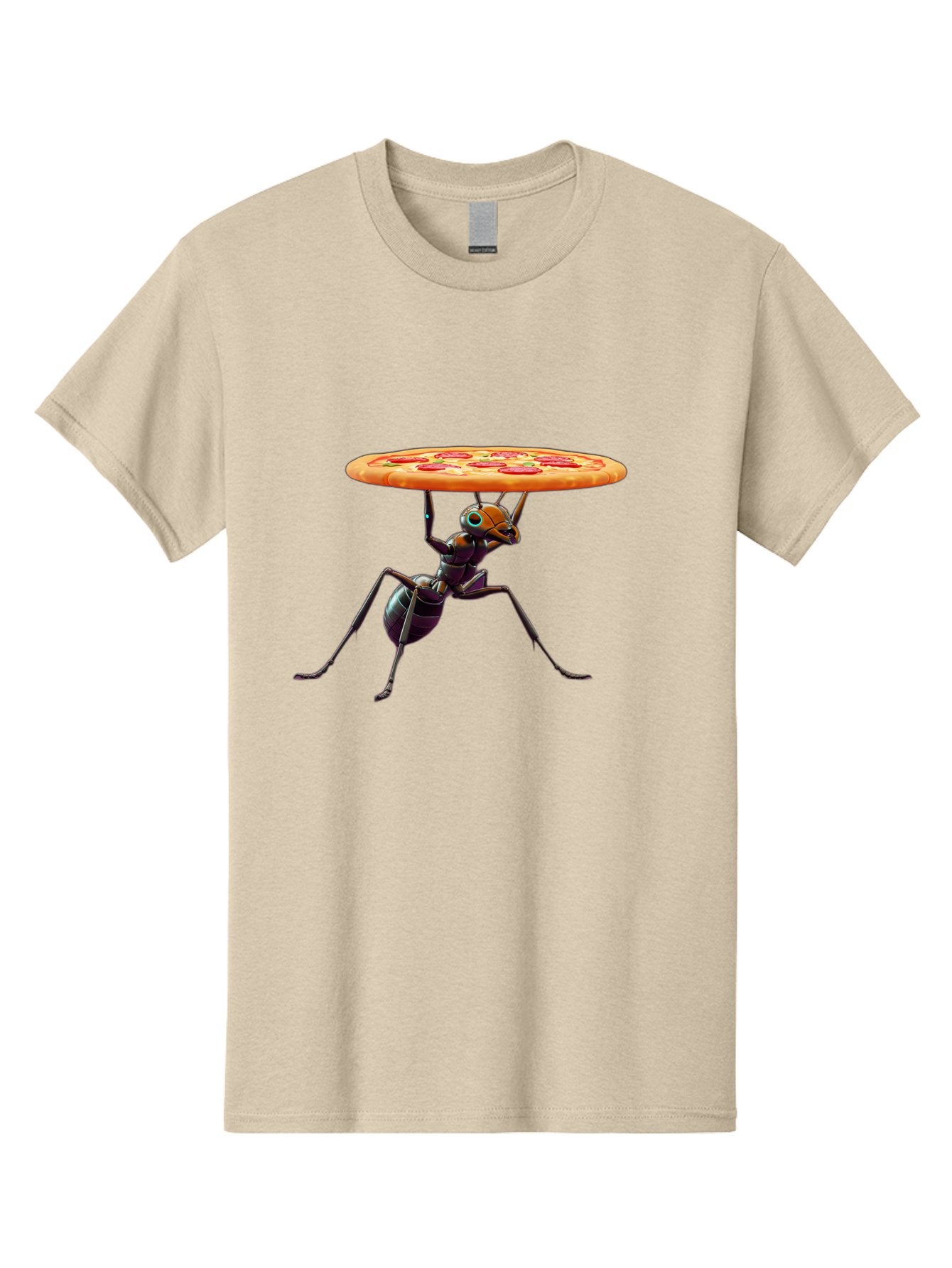 Ant-Carrying-Pizza-1 Men'S Graphic Tee, 100% Cotton, Comfortable Casual Summer Wear, Machine Washable, Vintage Camera, Old Camera, Antique Camera, Black Camera, Classic Photography, Photography Equipment, Nostalgic Device, Film Camera, Bah437 7