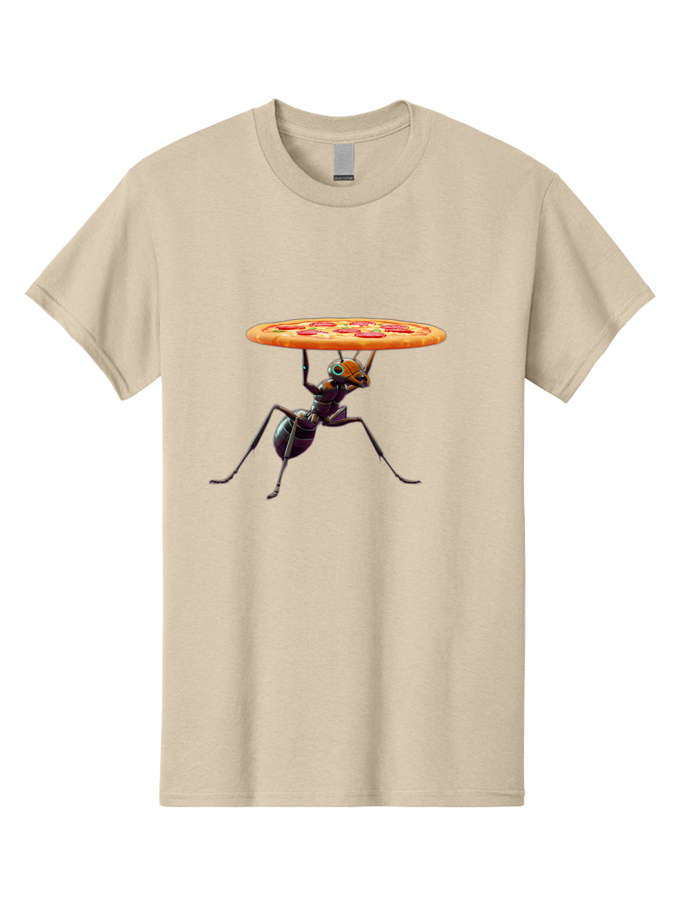 Ant-Carrying-Pizza-1 Men'S Graphic Tee, 100% Cotton, Comfortable Casual Summer Wear, Machine Washable, Vintage Camera, Old Camera, Antique Camera, Black Camera, Classic Photography, Photography Equipment, Nostalgic Device, Film Camera, Bah437 13
