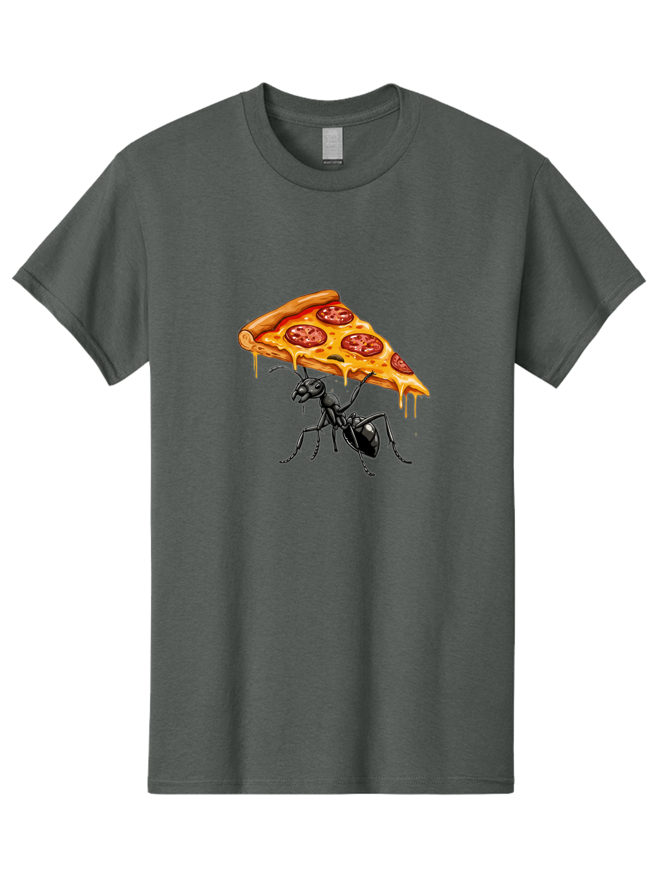 Ant-Carrying-Pizza-Slice-1 Men'S Graphic Tee, 100% Cotton, Comfortable Casual Summer Wear, Machine Washable, Vintage Camera, Old Camera, Antique Camera, Black Camera, Classic Photography, Photography Equipment, Nostalgic Device, Film Camera, Bah438 11