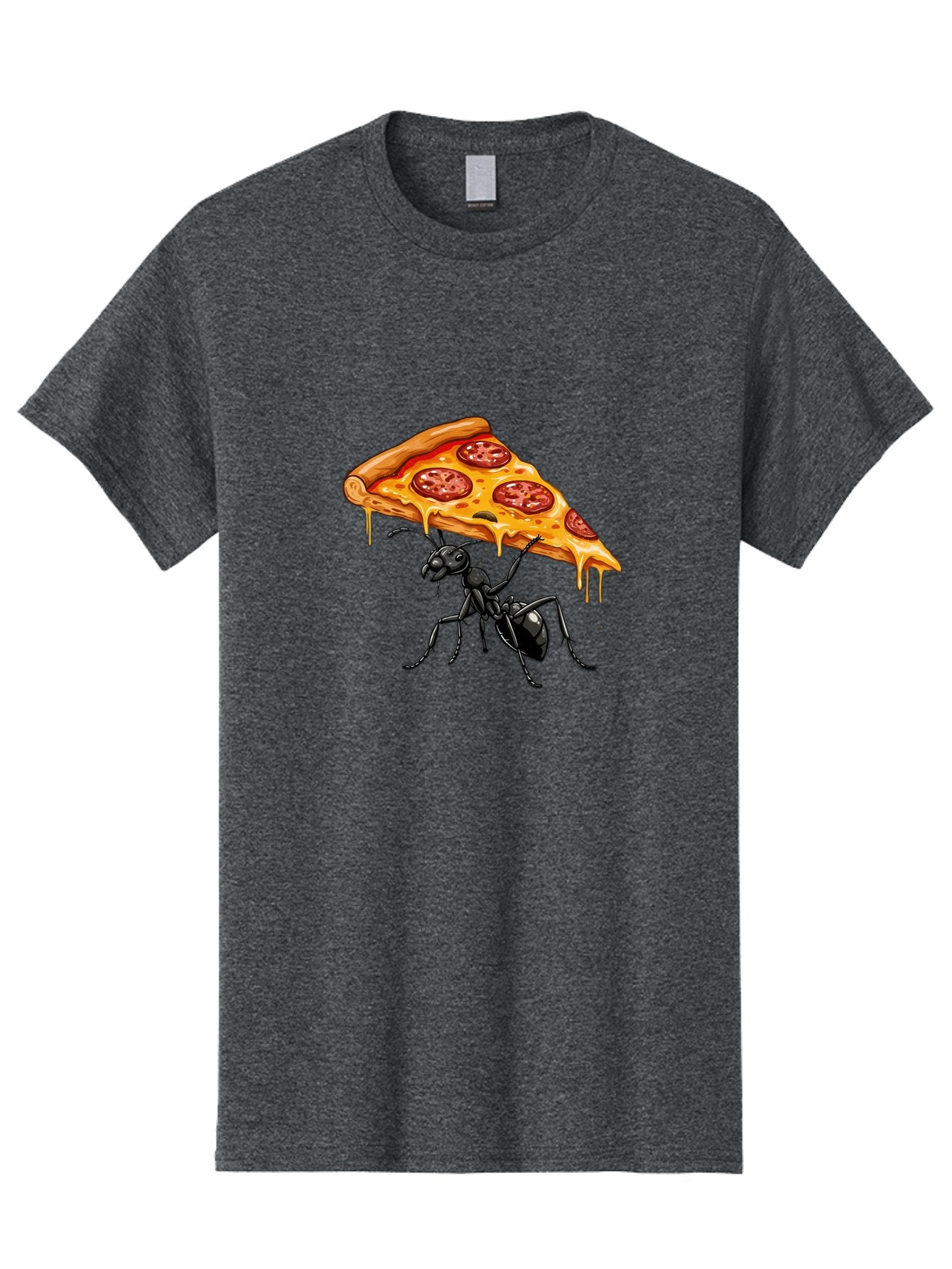 Ant-Carrying-Pizza-Slice-1 Men'S Graphic Tee, 100% Cotton, Comfortable Casual Summer Wear, Machine Washable, Vintage Camera, Old Camera, Antique Camera, Black Camera, Classic Photography, Photography Equipment, Nostalgic Device, Film Camera, Bah438 8