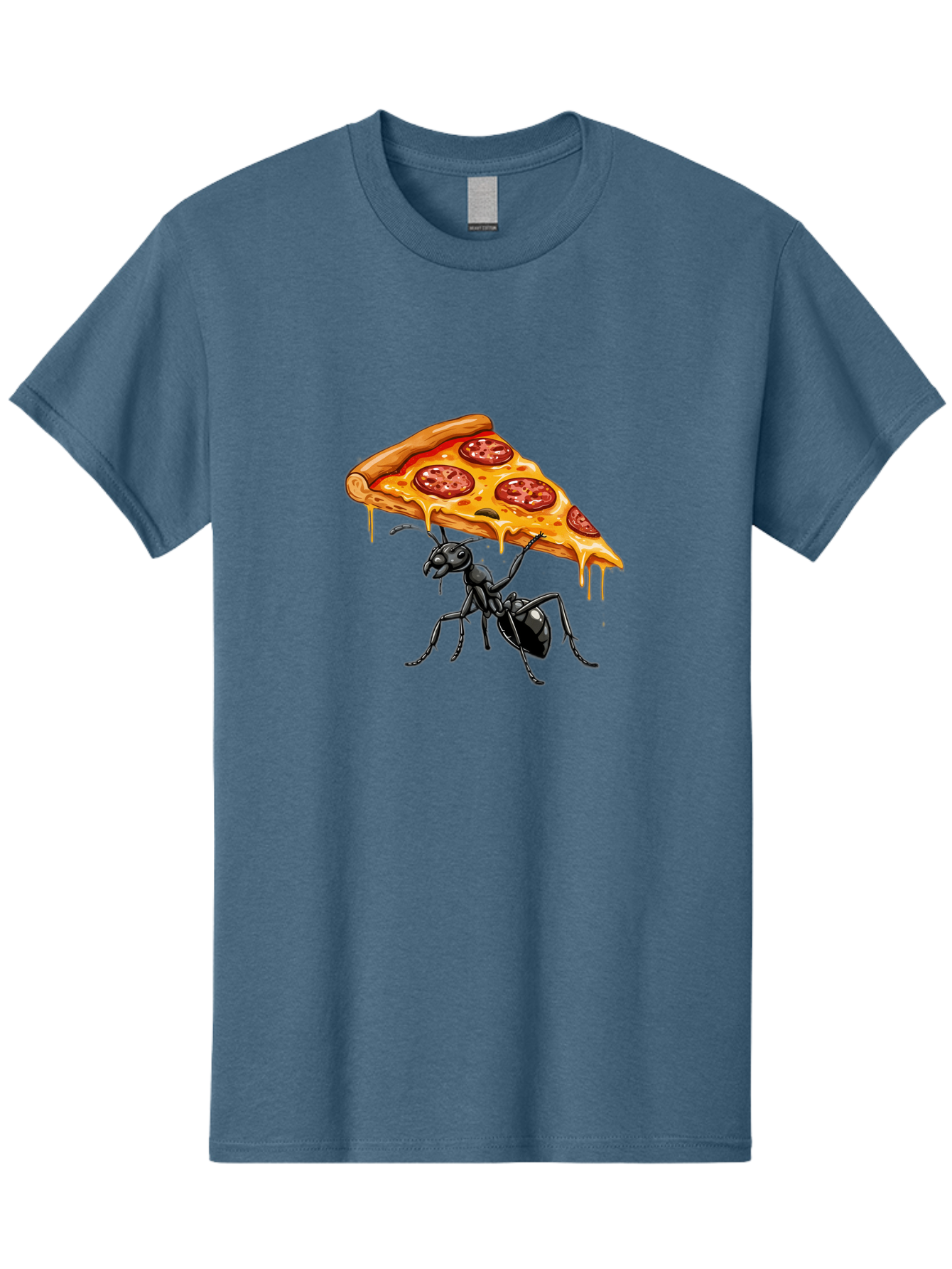 Ant-Carrying-Pizza-Slice-1 Men'S Graphic Tee, 100% Cotton, Comfortable Casual Summer Wear, Machine Washable, Vintage Camera, Old Camera, Antique Camera, Black Camera, Classic Photography, Photography Equipment, Nostalgic Device, Film Camera, Bah438 8