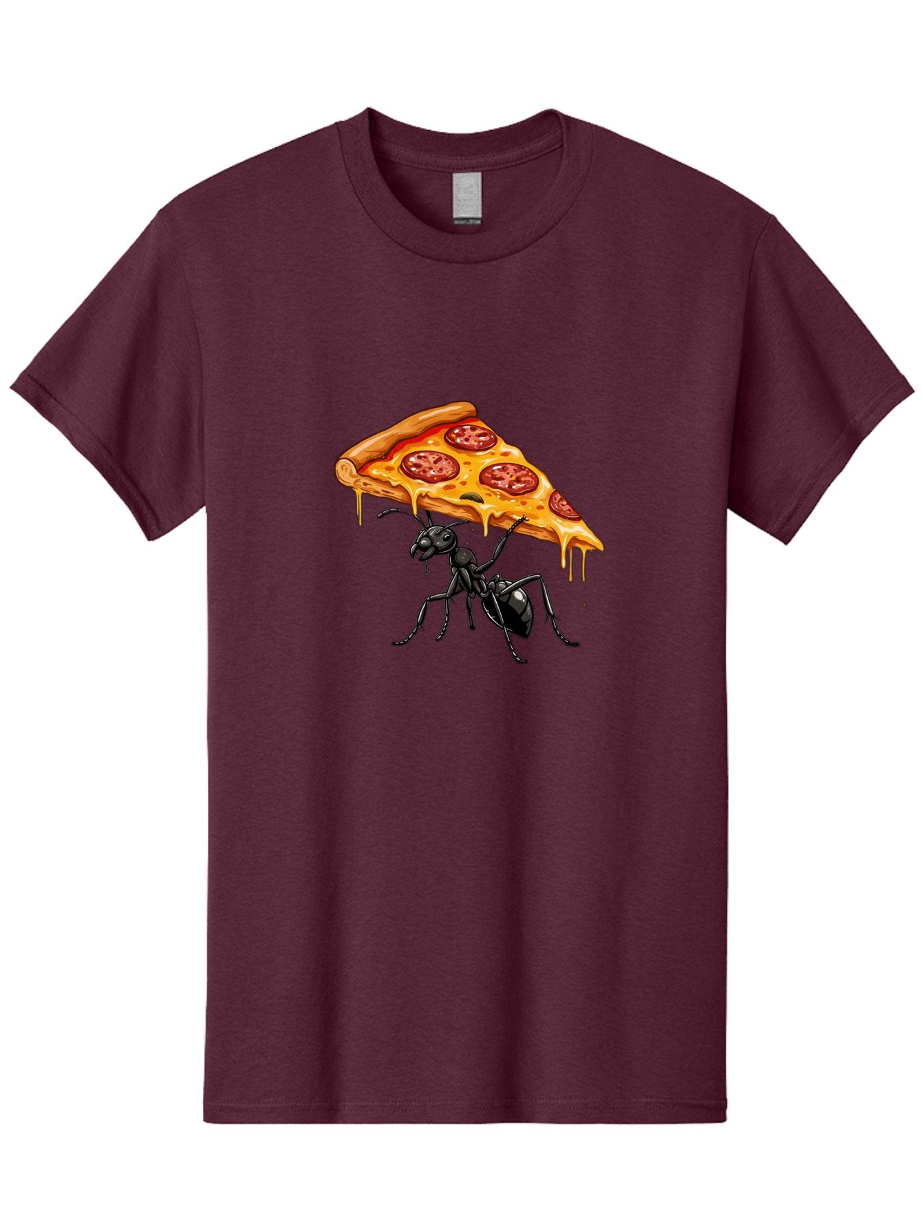 Ant-Carrying-Pizza-Slice-1 Men'S Graphic Tee, 100% Cotton, Comfortable Casual Summer Wear, Machine Washable, Vintage Camera, Old Camera, Antique Camera, Black Camera, Classic Photography, Photography Equipment, Nostalgic Device, Film Camera, Bah438 12