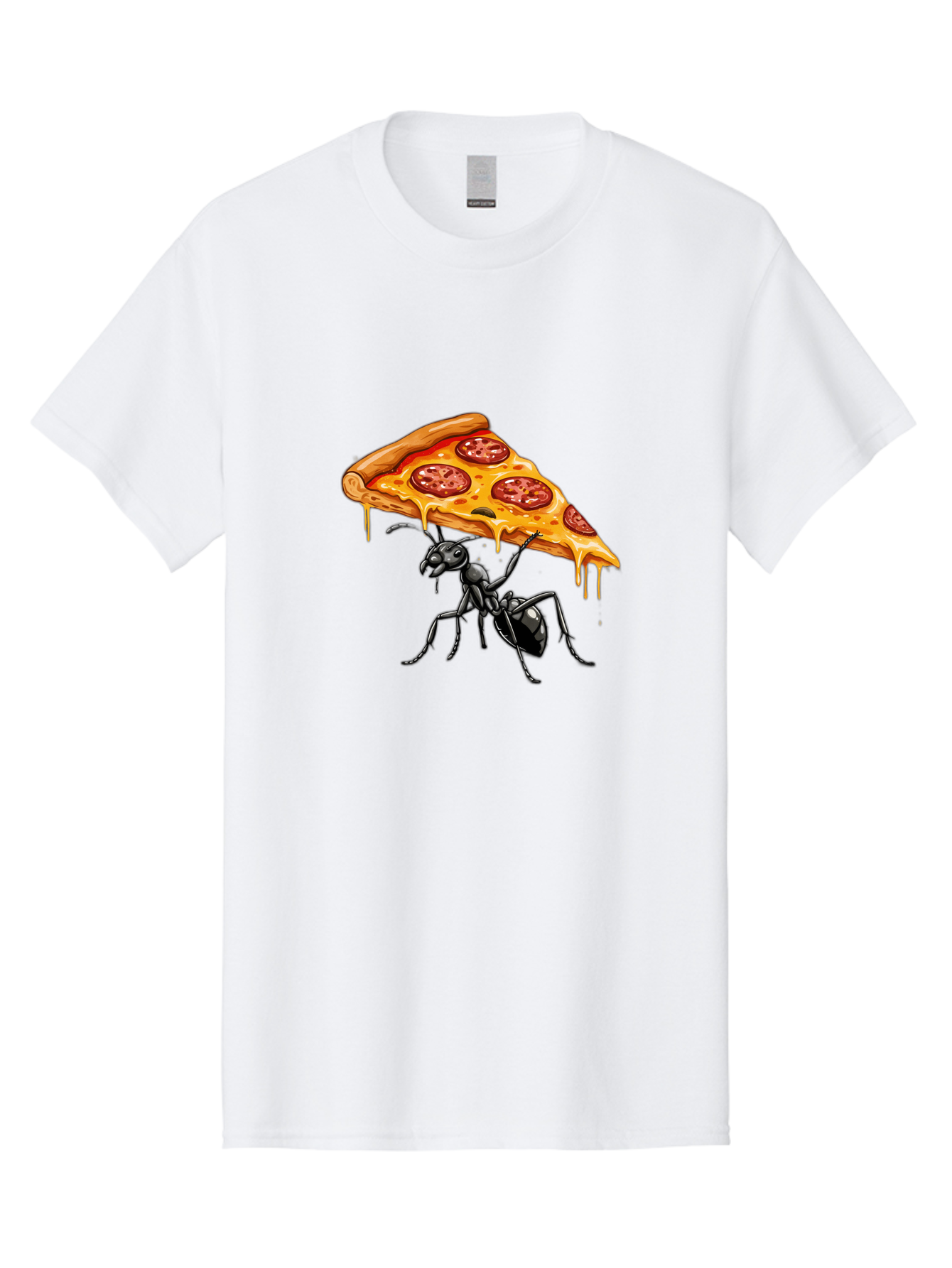 Ant-Carrying-Pizza-Slice-1 Men'S Graphic Tee, 100% Cotton, Comfortable Casual Summer Wear, Machine Washable, Vintage Camera, Old Camera, Antique Camera, Black Camera, Classic Photography, Photography Equipment, Nostalgic Device, Film Camera, Bah438 15
