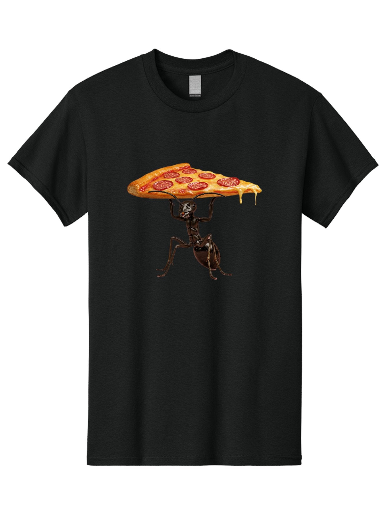 Ant-Carrying-Pizza-Slice-2 Men'S Graphic Tee, 100% Cotton, Comfortable Casual Summer Wear, Machine Washable, Vintage Camera, Old Camera, Antique Camera, Black Camera, Classic Photography, Photography Equipment, Nostalgic Device, Film Camera, Bah439 14