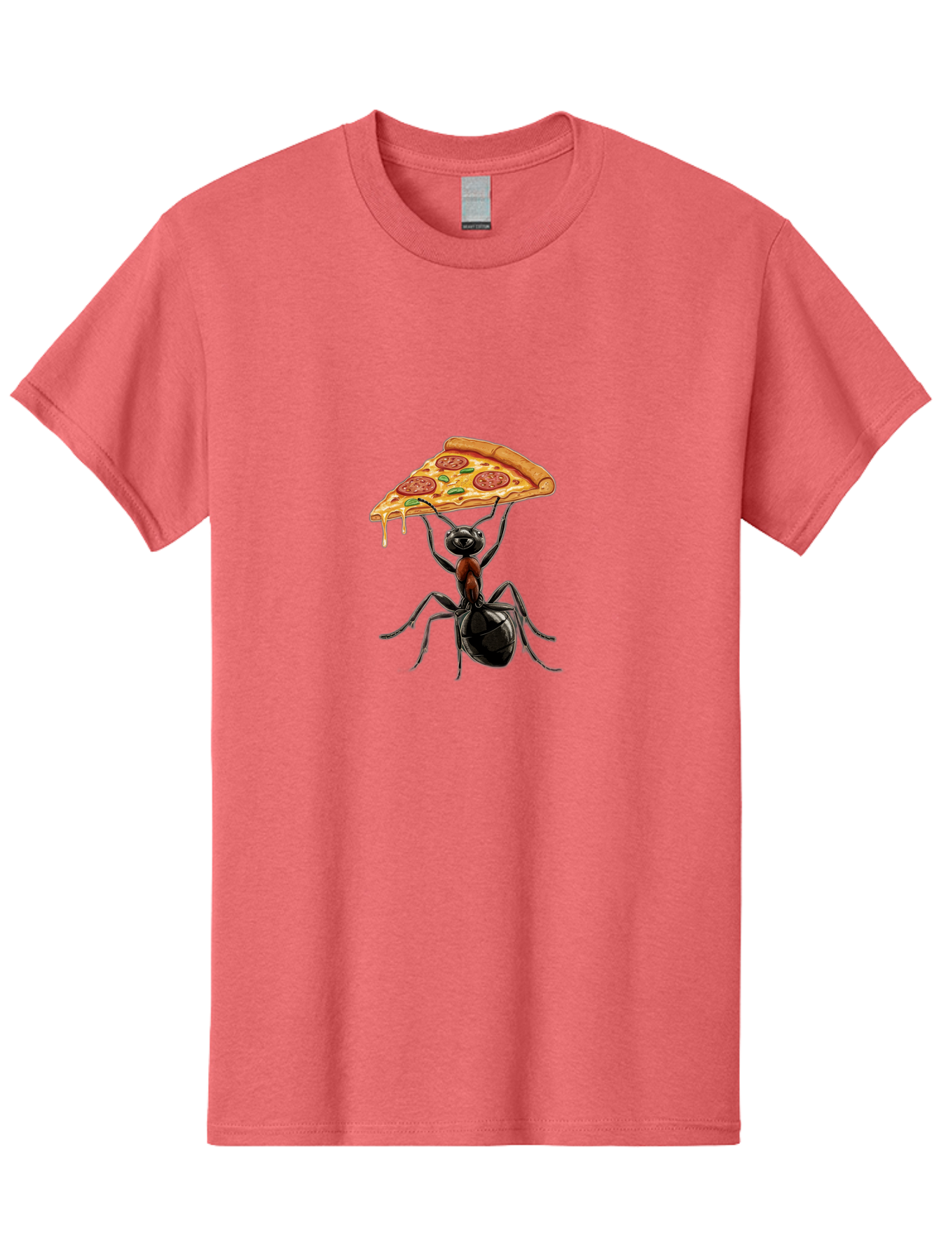 Ant-Carrying-Pizza-Slice-3 Men'S Graphic Tee, 100% Cotton, Comfortable Casual Summer Wear, Machine Washable, Vintage Camera, Old Camera, Antique Camera, Black Camera, Classic Photography, Photography Equipment, Nostalgic Device, Film Camera, Bah440 15
