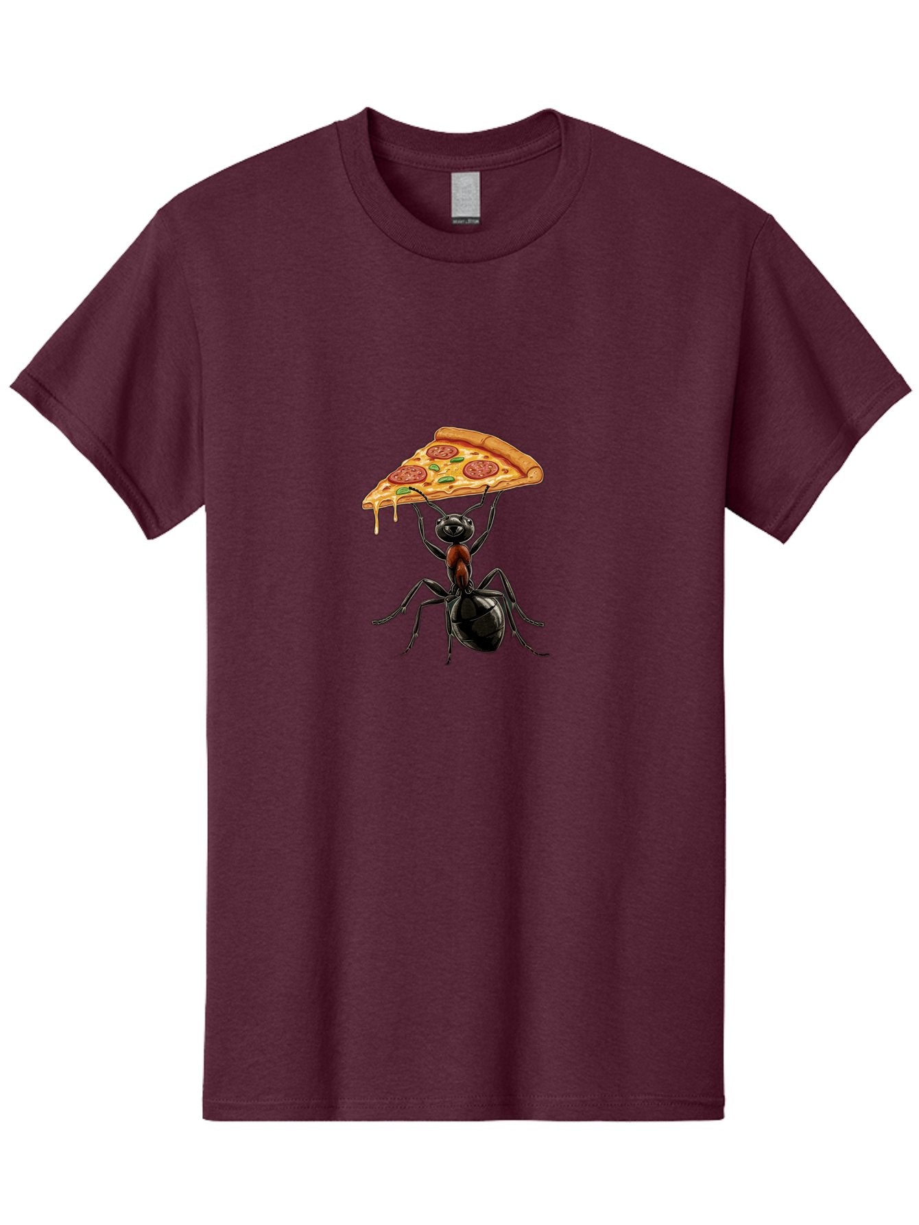 Ant-Carrying-Pizza-Slice-3 Men'S Graphic Tee, 100% Cotton, Comfortable Casual Summer Wear, Machine Washable, Vintage Camera, Old Camera, Antique Camera, Black Camera, Classic Photography, Photography Equipment, Nostalgic Device, Film Camera, Bah440 4
