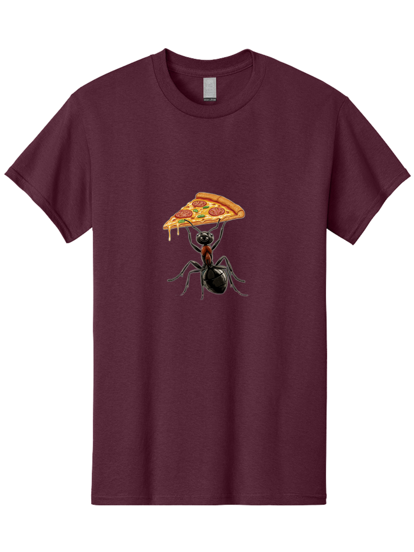 Ant-Carrying-Pizza-Slice-3 Men'S Graphic Tee, 100% Cotton, Comfortable Casual Summer Wear, Machine Washable, Vintage Camera, Old Camera, Antique Camera, Black Camera, Classic Photography, Photography Equipment, Nostalgic Device, Film Camera, Bah440 12