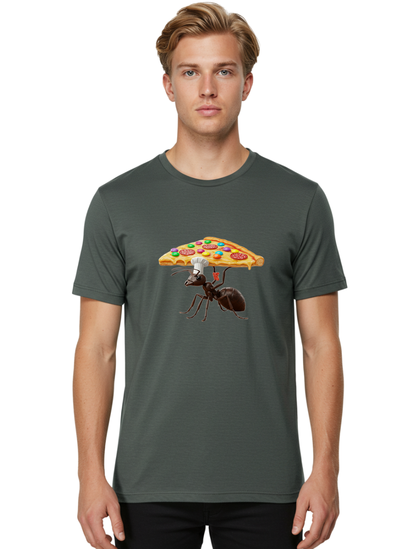 Ant-Chef-Pizza Men'S Graphic Tee, 100% Cotton, Comfortable Casual Summer Wear, Machine Washable, Vintage Camera, Old Camera, Antique Camera, Black Camera, Classic Photography, Photography Equipment, Nostalgic Device, Film Camera, Camera Art Bah443 29