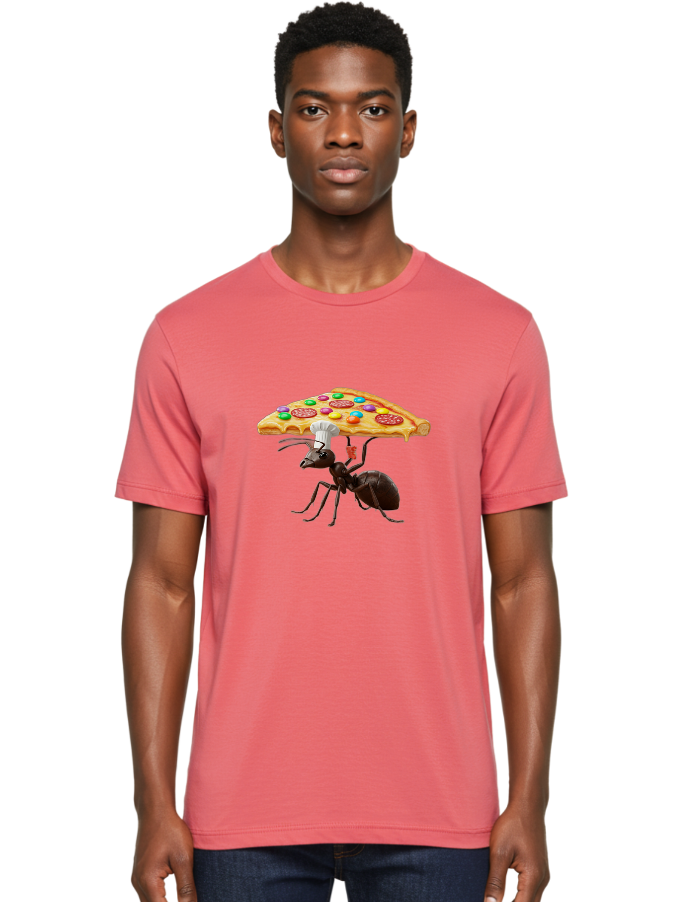 Ant-Chef-Pizza Men'S Graphic Tee, 100% Cotton, Comfortable Casual Summer Wear, Machine Washable, Vintage Camera, Old Camera, Antique Camera, Black Camera, Classic Photography, Photography Equipment, Nostalgic Device, Film Camera, Camera Art Bah443 23