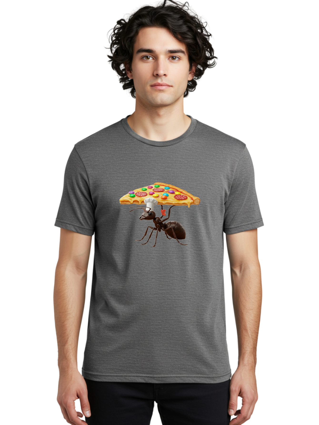 Ant-Chef-Pizza Men'S Graphic Tee, 100% Cotton, Comfortable Casual Summer Wear, Machine Washable, Vintage Camera, Old Camera, Antique Camera, Black Camera, Classic Photography, Photography Equipment, Nostalgic Device, Film Camera, Camera Art Bah443 26