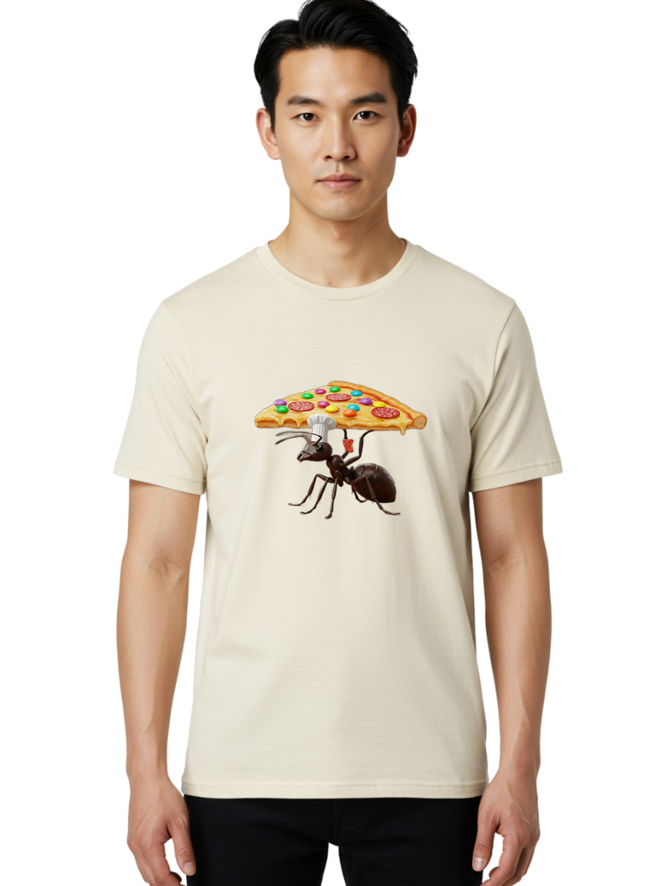 Ant-Chef-Pizza Men'S Graphic Tee, 100% Cotton, Comfortable Casual Summer Wear, Machine Washable, Vintage Camera, Old Camera, Antique Camera, Black Camera, Classic Photography, Photography Equipment, Nostalgic Device, Film Camera, Camera Art Bah443 19