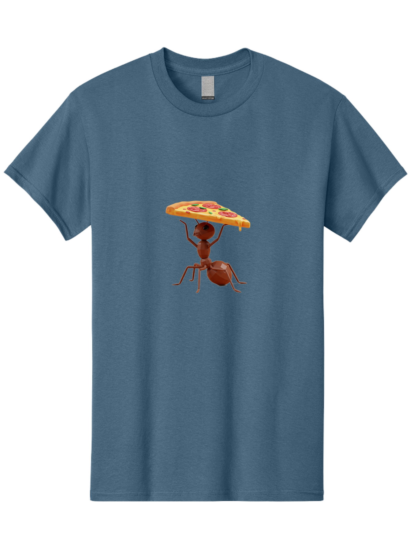 Ant-Holding-Pizza-Slice Men'S Graphic Tee, 100% Cotton, Comfortable Casual Summer Wear, Machine Washable, Vintage Camera, Old Camera, Antique Camera, Black Camera, Classic Photography, Photography Equipment, Nostalgic Device, Film Camera, Bah445 11
