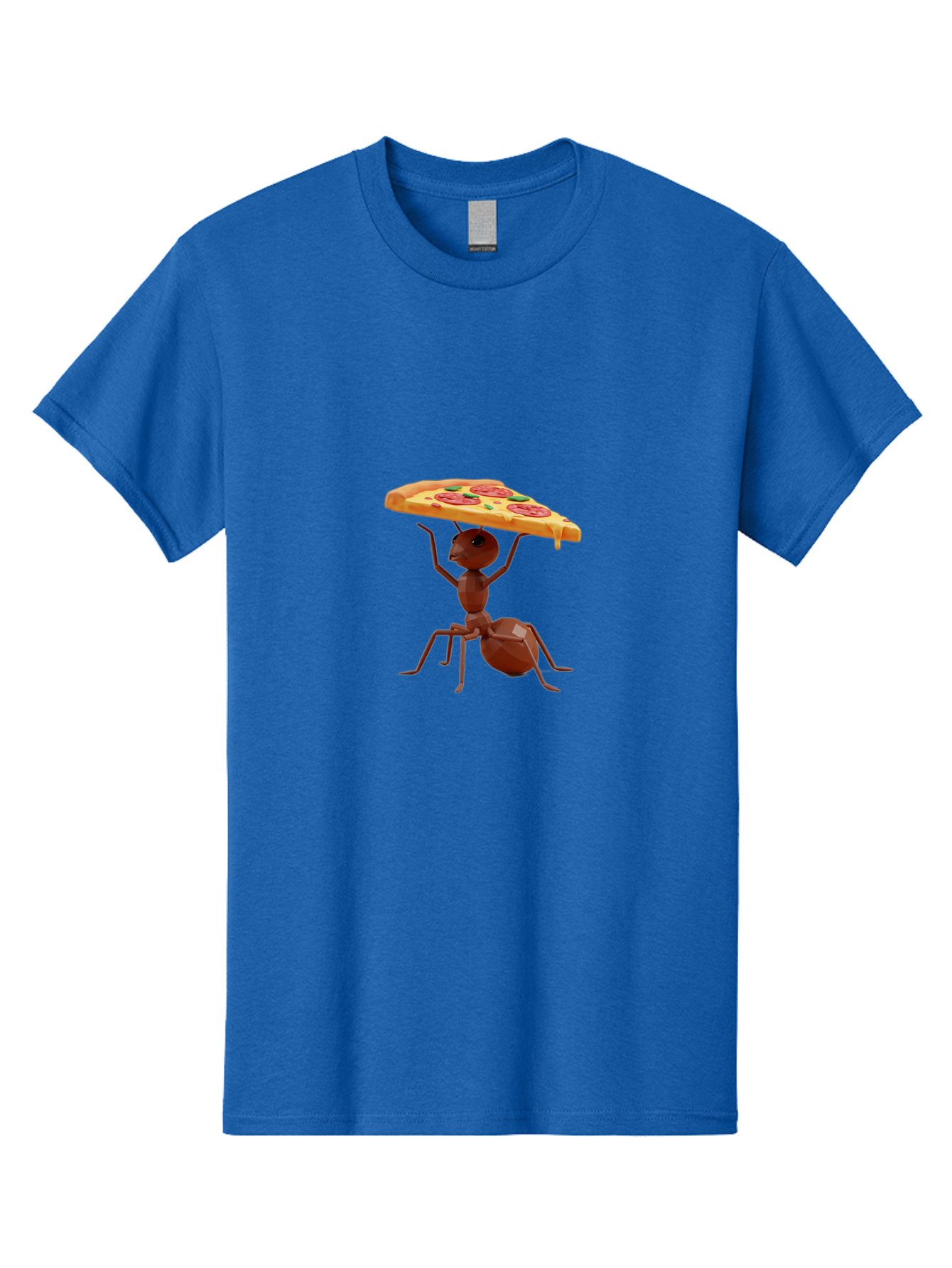 Ant-Holding-Pizza-Slice Men'S Graphic Tee, 100% Cotton, Comfortable Casual Summer Wear, Machine Washable, Vintage Camera, Old Camera, Antique Camera, Black Camera, Classic Photography, Photography Equipment, Nostalgic Device, Film Camera, Bah445