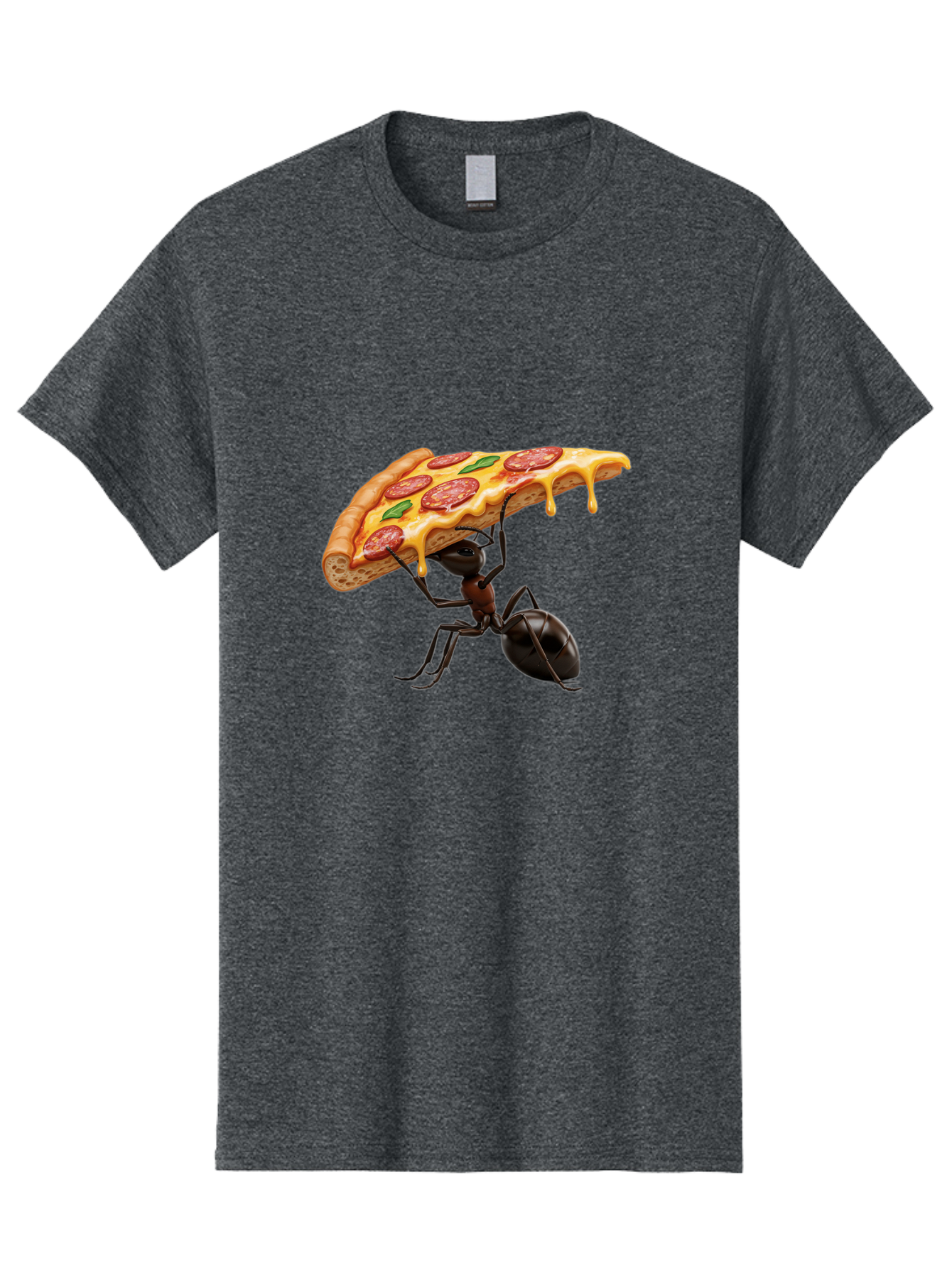 Ant-Holding-Pizza Men'S Graphic Tee, 100% Cotton, Comfortable Casual Summer Wear, Machine Washable, Vintage Camera, Old Camera, Antique Camera, Black Camera, Classic Photography, Photography Equipment, Nostalgic Device, Film Camera, Camera Art Bah446 14