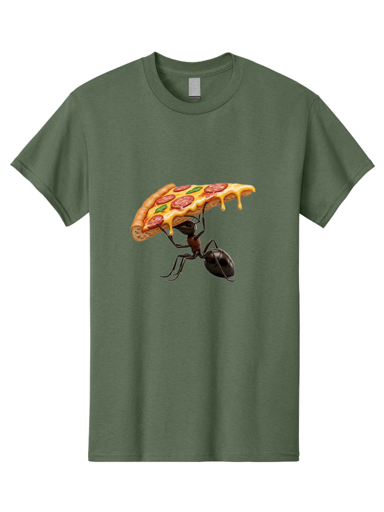 Ant-Holding-Pizza Men'S Graphic Tee, 100% Cotton, Comfortable Casual Summer Wear, Machine Washable, Vintage Camera, Old Camera, Antique Camera, Black Camera, Classic Photography, Photography Equipment, Nostalgic Device, Film Camera, Camera Art Bah446 15