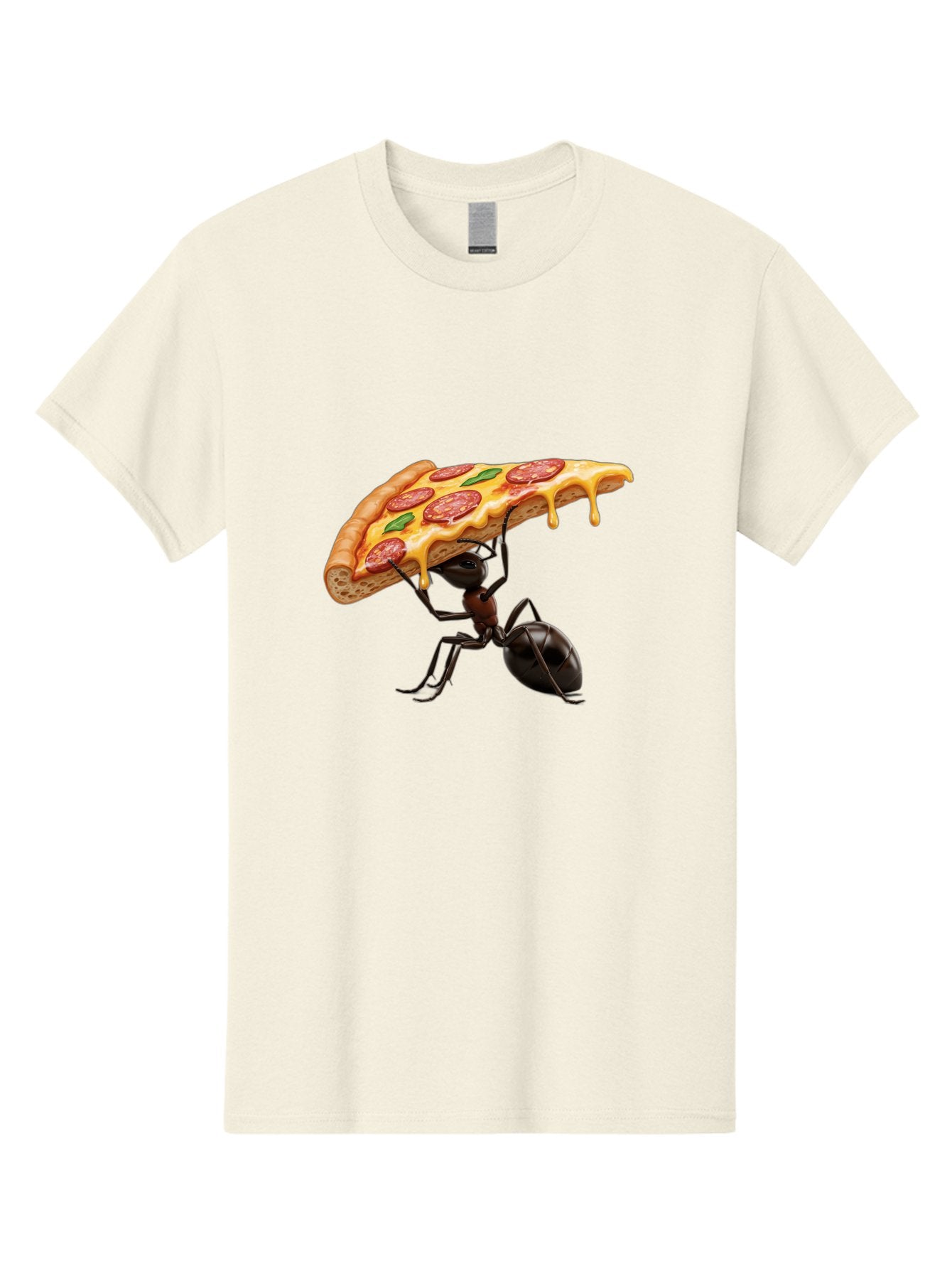 Ant-Holding-Pizza Men'S Graphic Tee, 100% Cotton, Comfortable Casual Summer Wear, Machine Washable, Vintage Camera, Old Camera, Antique Camera, Black Camera, Classic Photography, Photography Equipment, Nostalgic Device, Film Camera, Camera Art Bah446 4