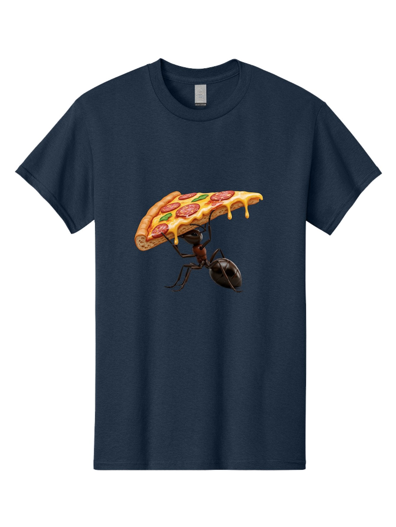 Ant-Holding-Pizza Men'S Graphic Tee, 100% Cotton, Comfortable Casual Summer Wear, Machine Washable, Vintage Camera, Old Camera, Antique Camera, Black Camera, Classic Photography, Photography Equipment, Nostalgic Device, Film Camera, Camera Art Bah446 14