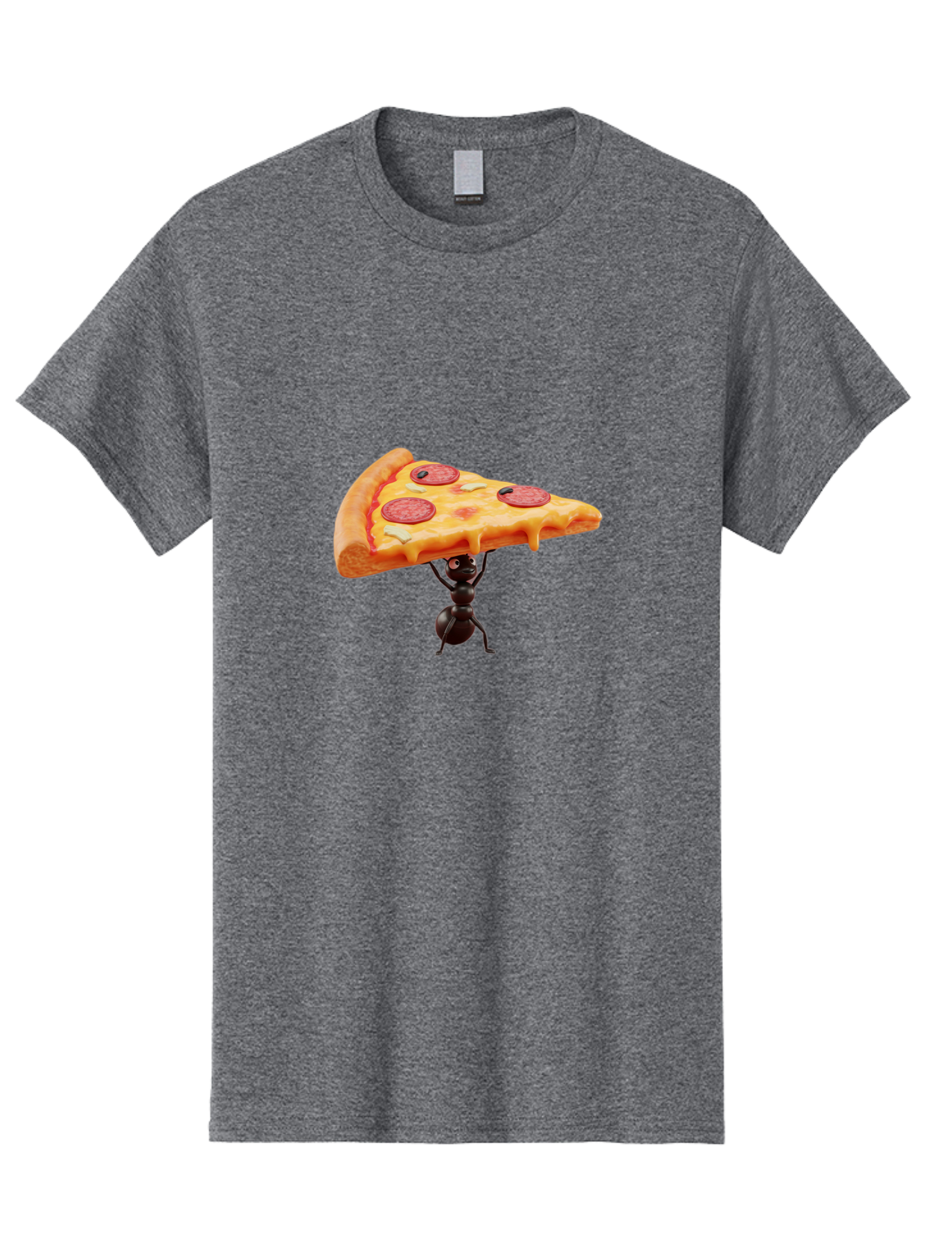 Ant-Lifting-Pizza-Slice Men'S Graphic Tee, 100% Cotton, Comfortable Casual Summer Wear, Machine Washable, Vintage Camera, Old Camera, Antique Camera, Black Camera, Classic Photography, Photography Equipment, Nostalgic Device, Film Camera, Bah447 12