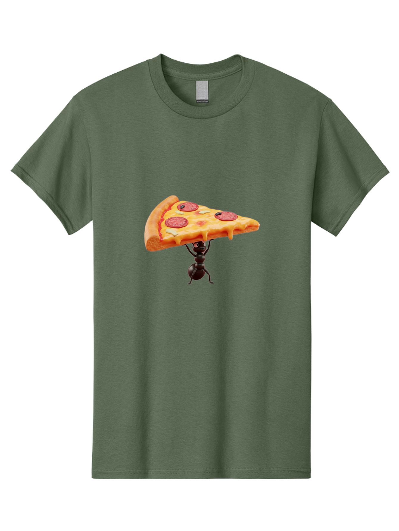 Ant-Lifting-Pizza-Slice Men'S Graphic Tee, 100% Cotton, Comfortable Casual Summer Wear, Machine Washable, Vintage Camera, Old Camera, Antique Camera, Black Camera, Classic Photography, Photography Equipment, Nostalgic Device, Film Camera, Bah447 11