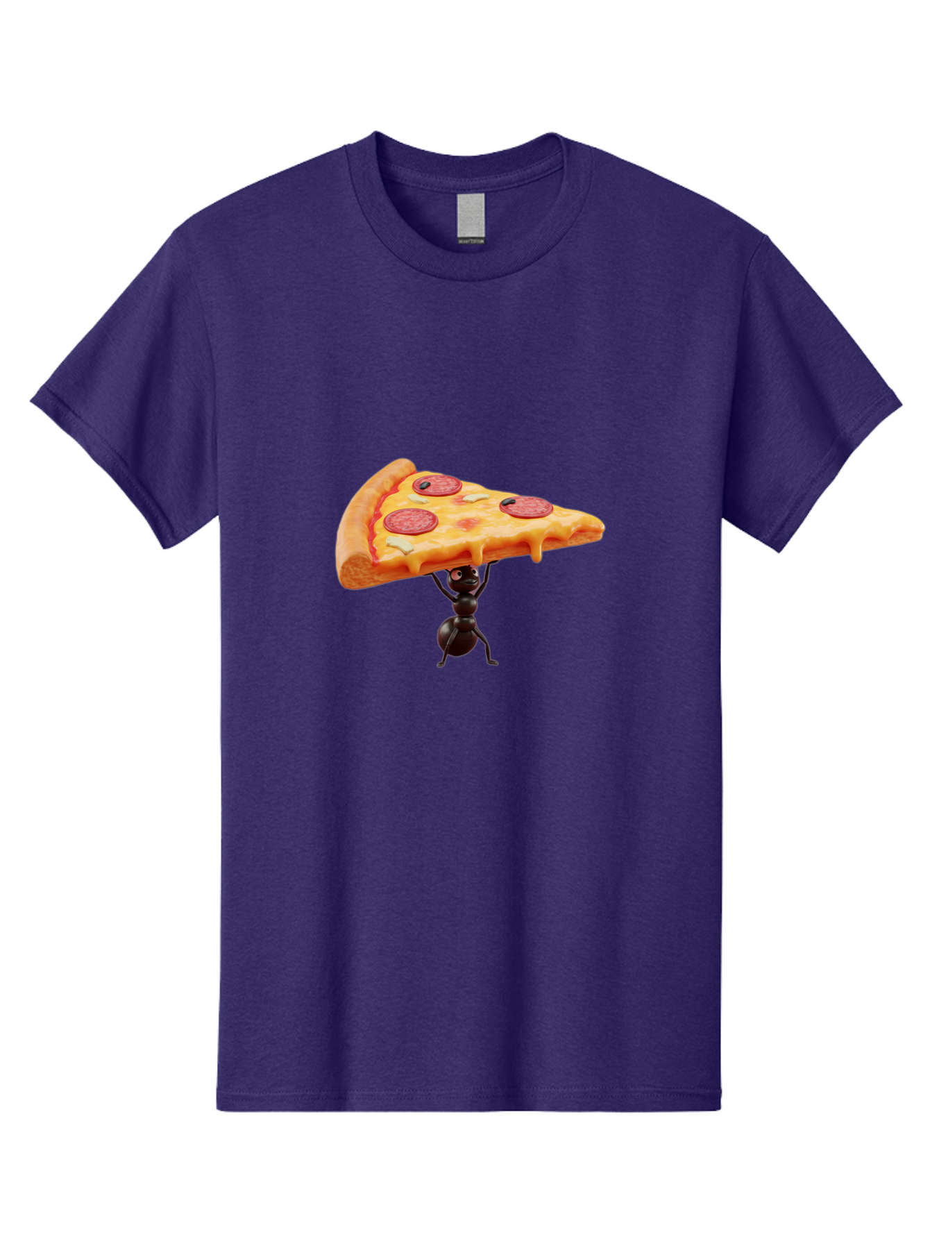 Ant-Lifting-Pizza-Slice Men'S Graphic Tee, 100% Cotton, Comfortable Casual Summer Wear, Machine Washable, Vintage Camera, Old Camera, Antique Camera, Black Camera, Classic Photography, Photography Equipment, Nostalgic Device, Film Camera, Bah447 10