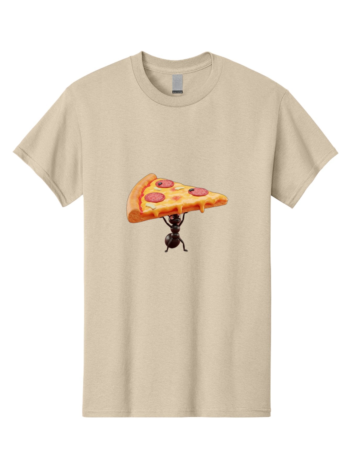 Ant-Lifting-Pizza-Slice Men'S Graphic Tee, 100% Cotton, Comfortable Casual Summer Wear, Machine Washable, Vintage Camera, Old Camera, Antique Camera, Black Camera, Classic Photography, Photography Equipment, Nostalgic Device, Film Camera, Bah447 8